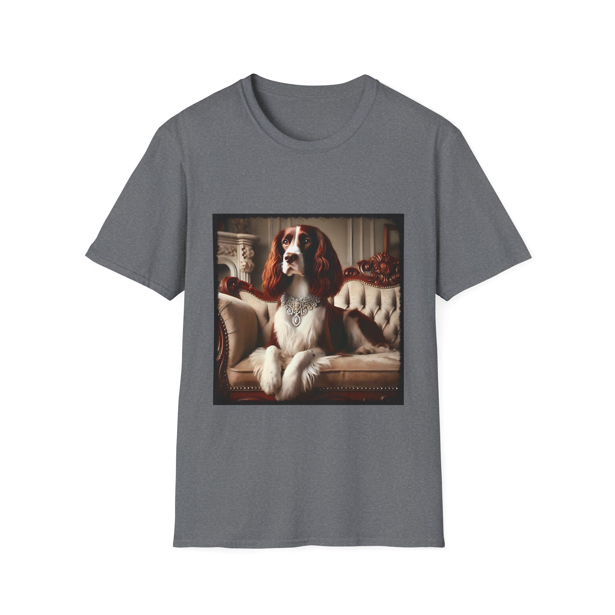 English Springer Spaniel Posh Princess | Unisex Dog T-Shirt