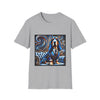 Basset Hound Bold Blue Feels | Unisex Dog T-Shirt