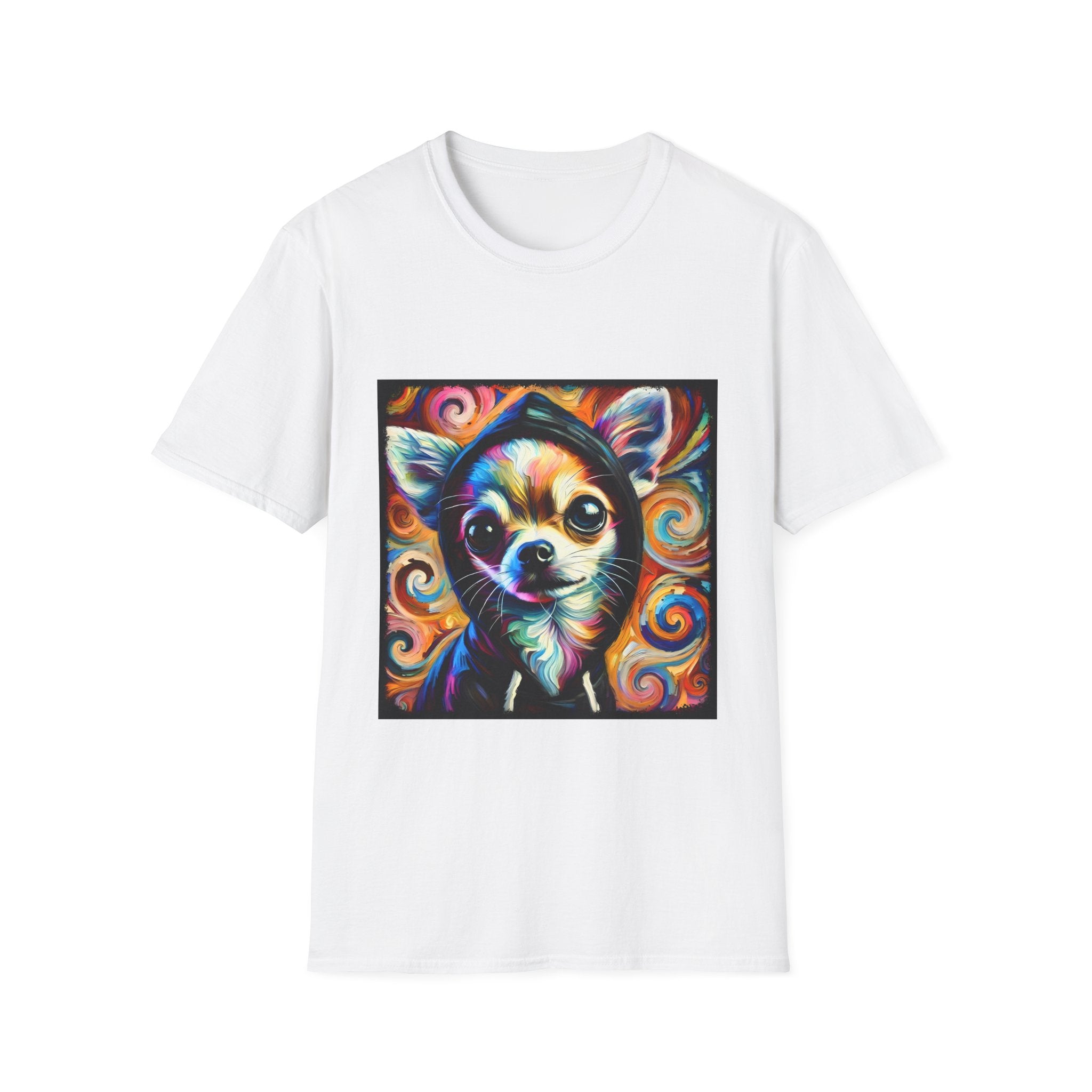 Chihuahua Relaxed Swirl | Unisex Dog T-Shirt