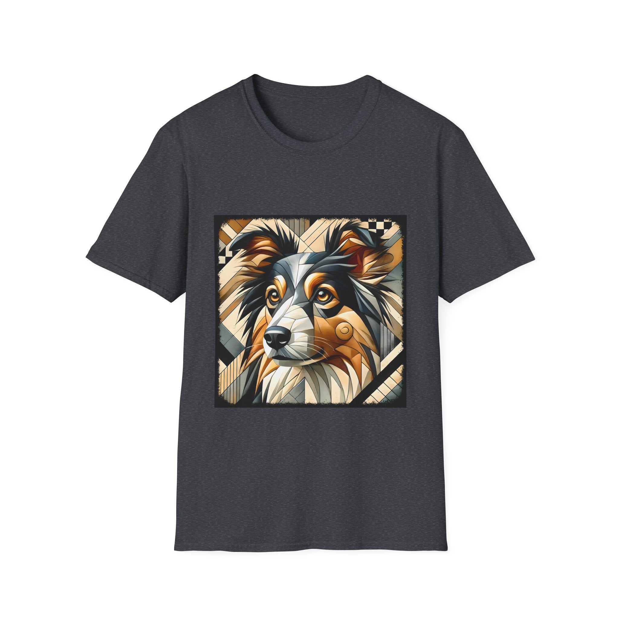 Miniature American Shepherd Geometric | Unisex Dog T-Shirt