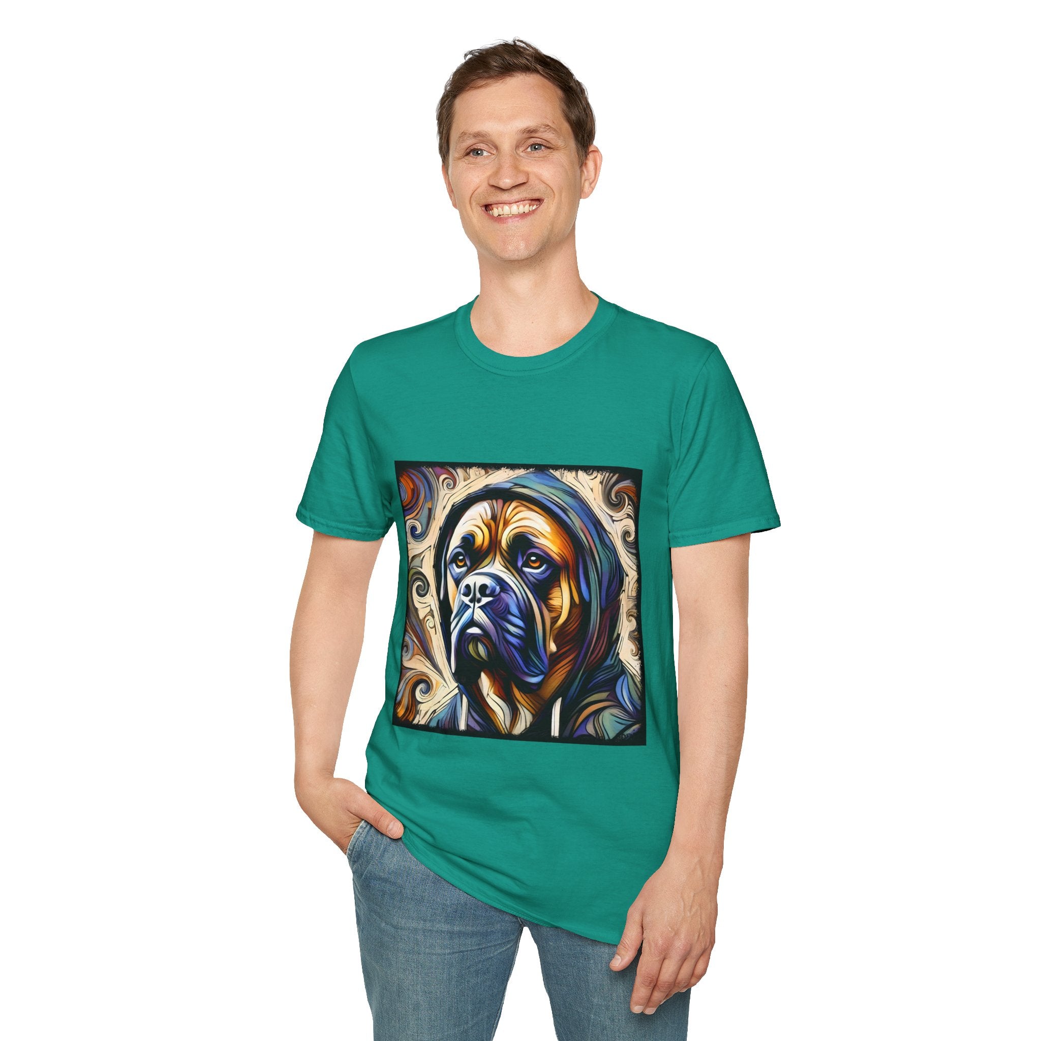 Bullmastiff Relaxed Swirl | Unisex Dog T-Shirt
