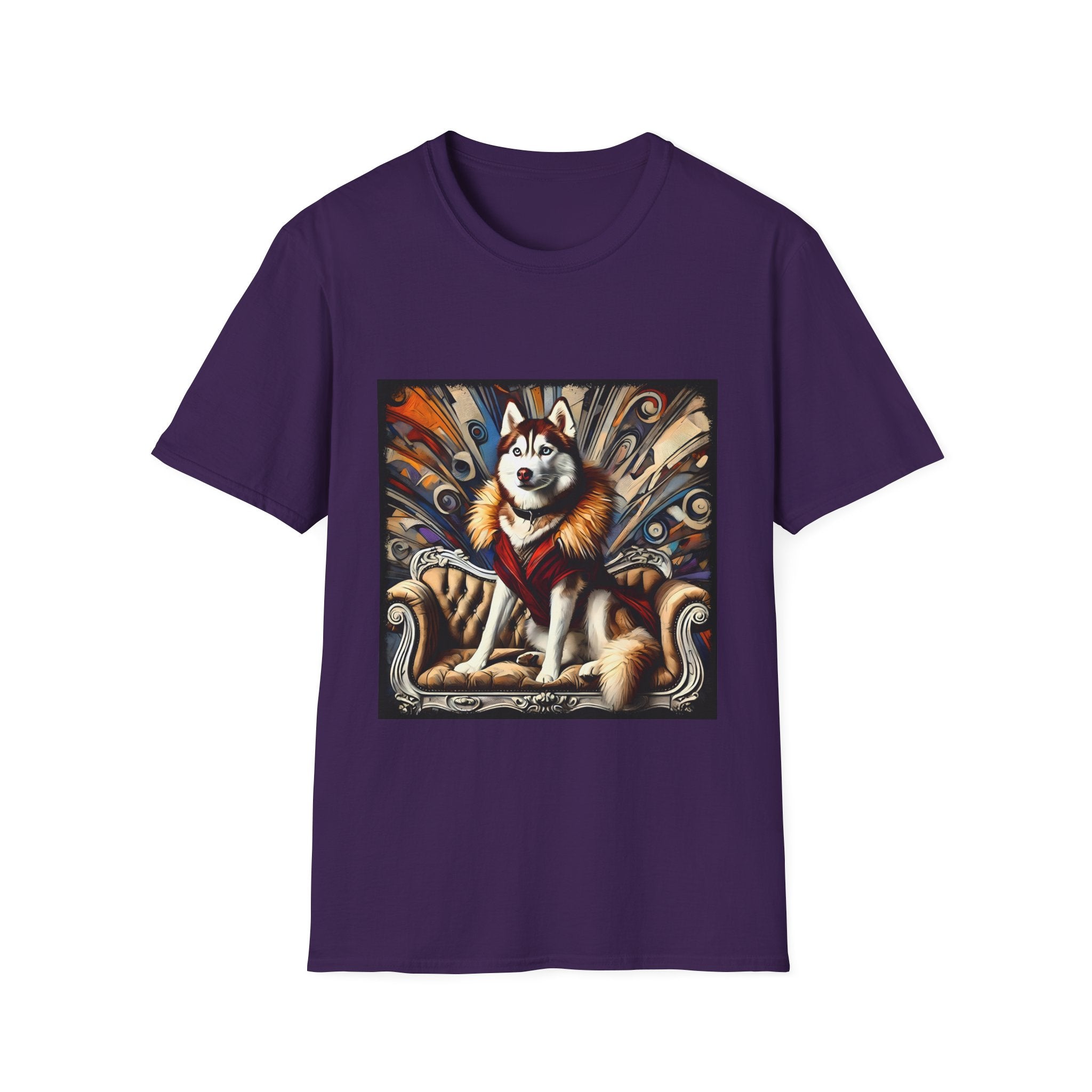 Siberian Husky Bold Rebel | Unisex Dog T-Shirt