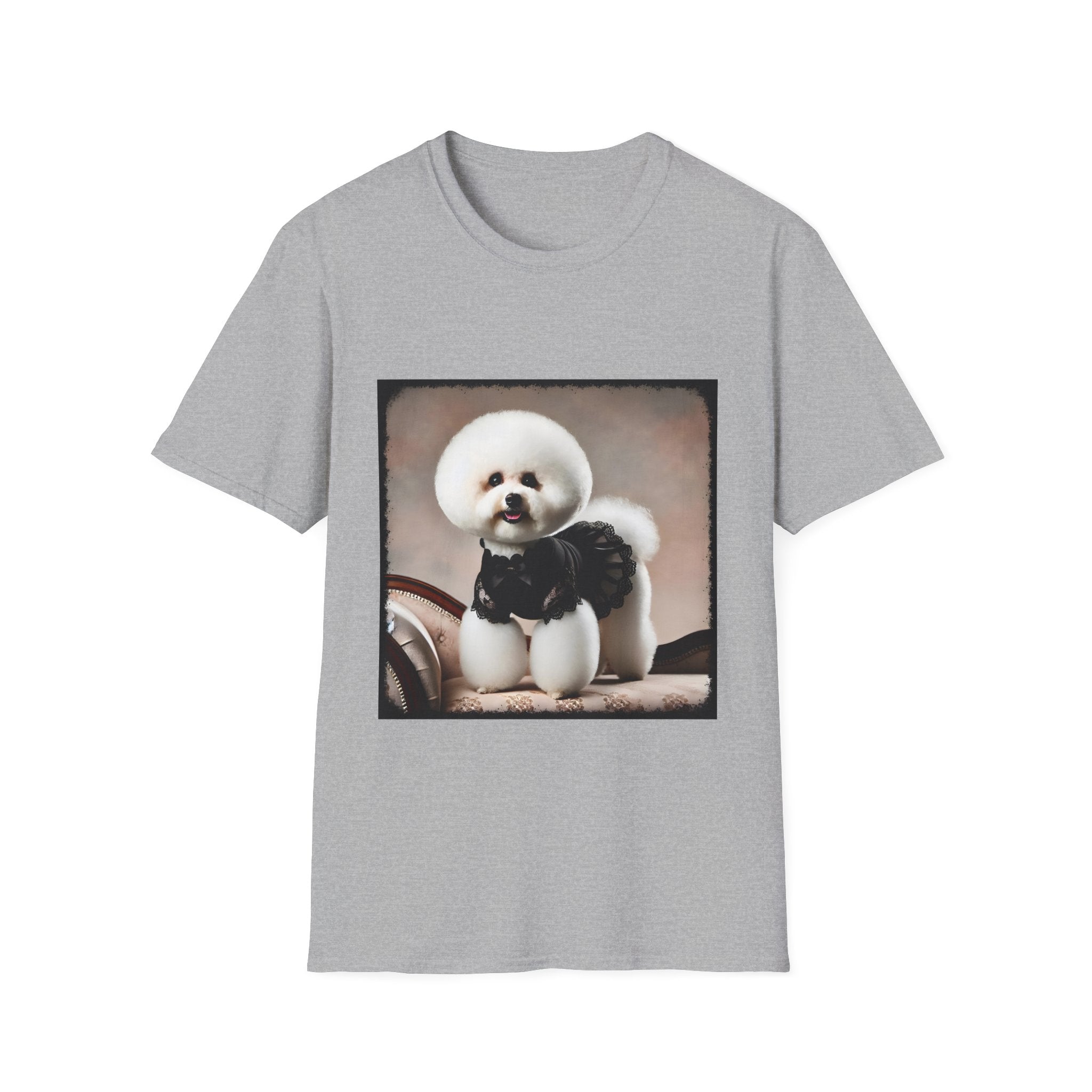 Bichon Frise Lace Darling | Unisex Dog T-Shirt
