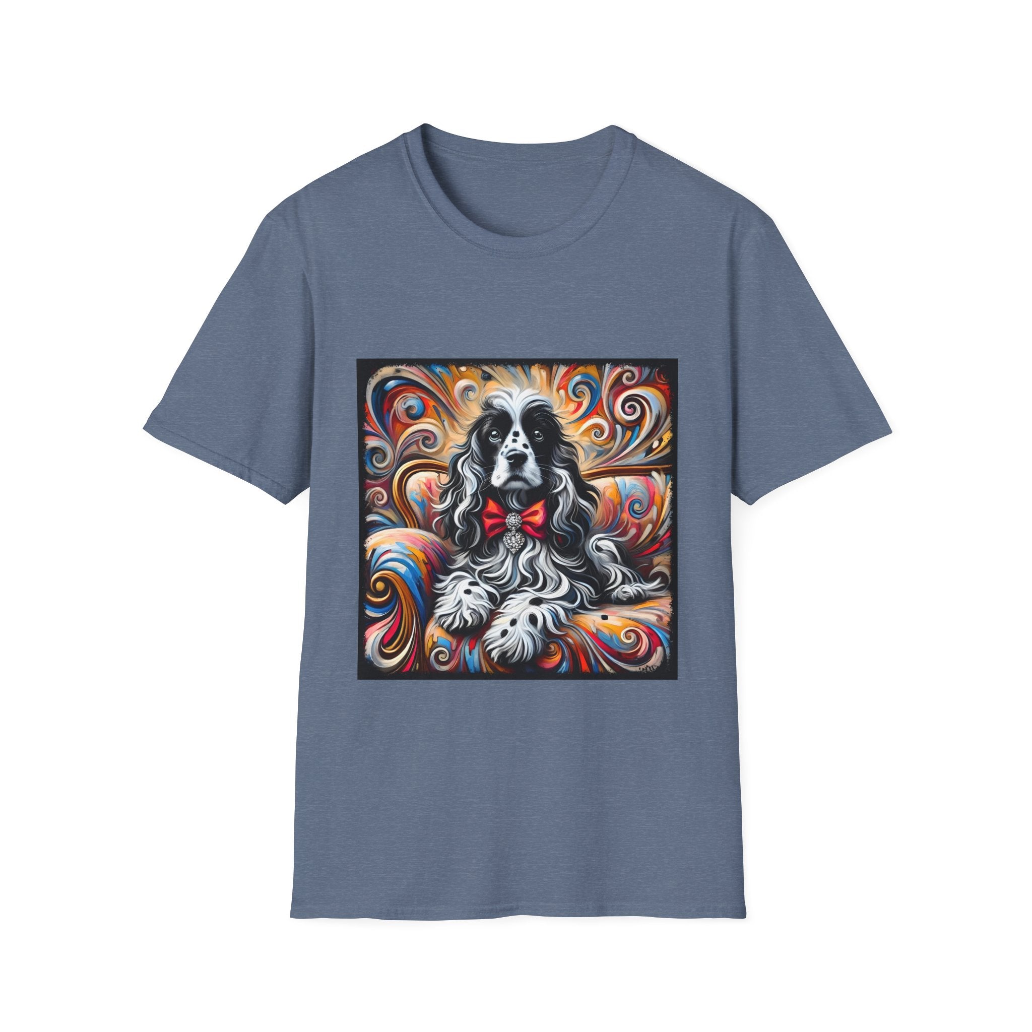 Cocker Spaniel Dream Swirl | Unisex Dog T-Shirt