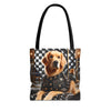 Golden Retriever Grit & Glam | Dog Themed Tote Bag