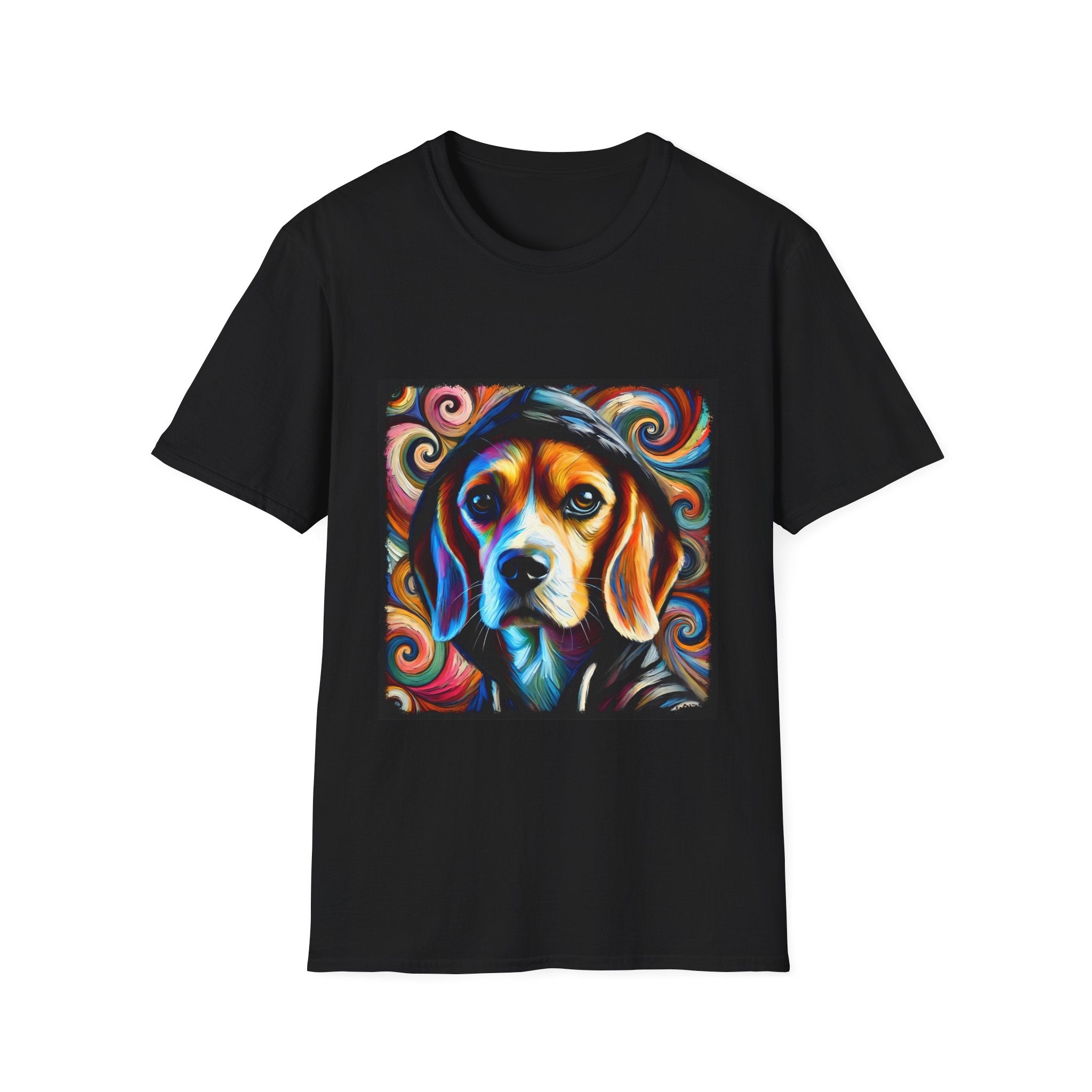 Beagle Relaxed Swirl | Unisex Dog T-Shirt