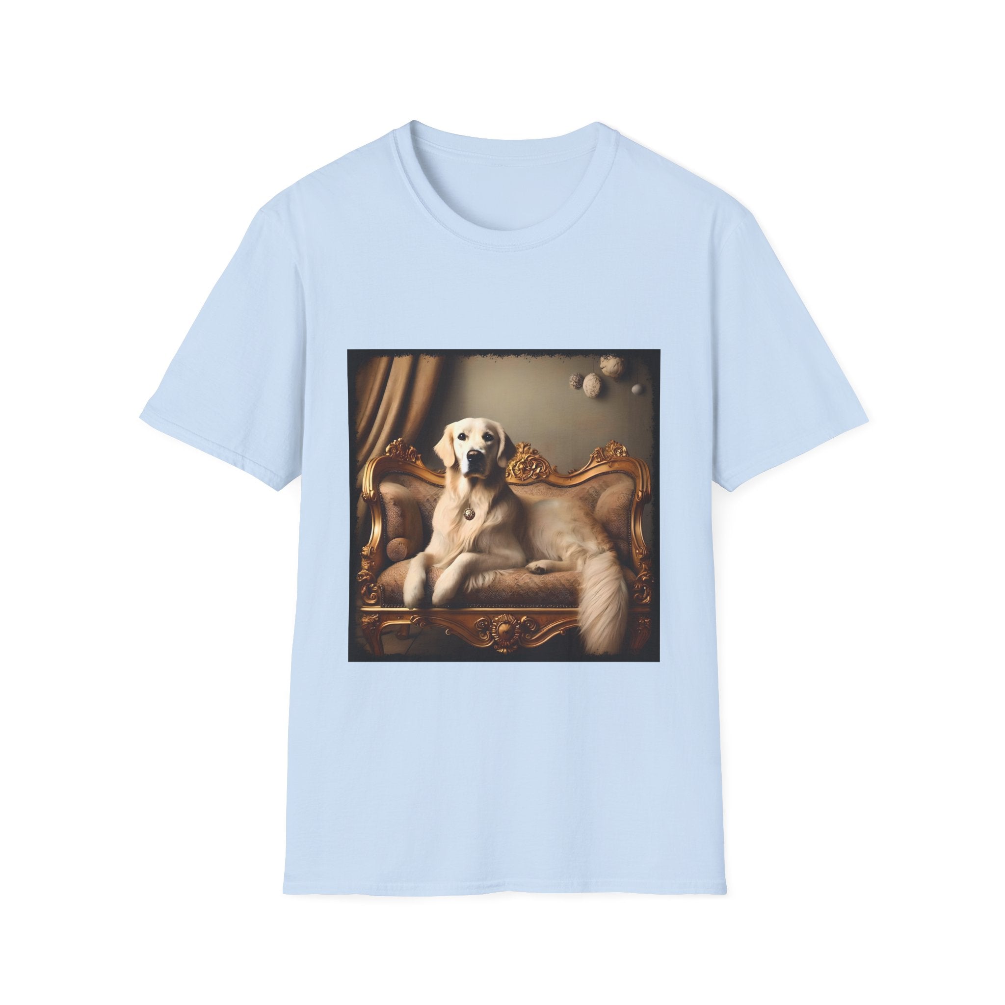 Golden Retriever Poised Royalty | Unisex Dog T-Shirt