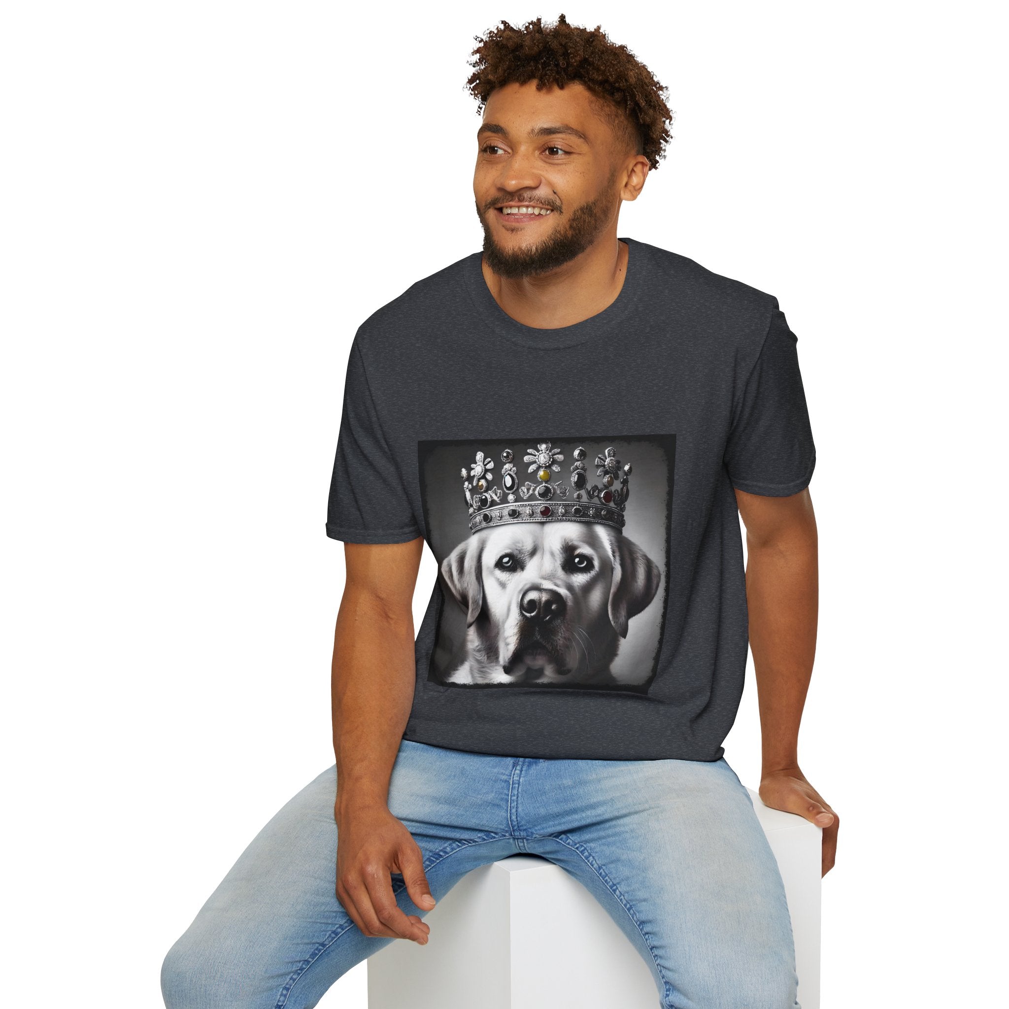 Labrador Retriever King Icon | Unisex Dog T-Shirt
