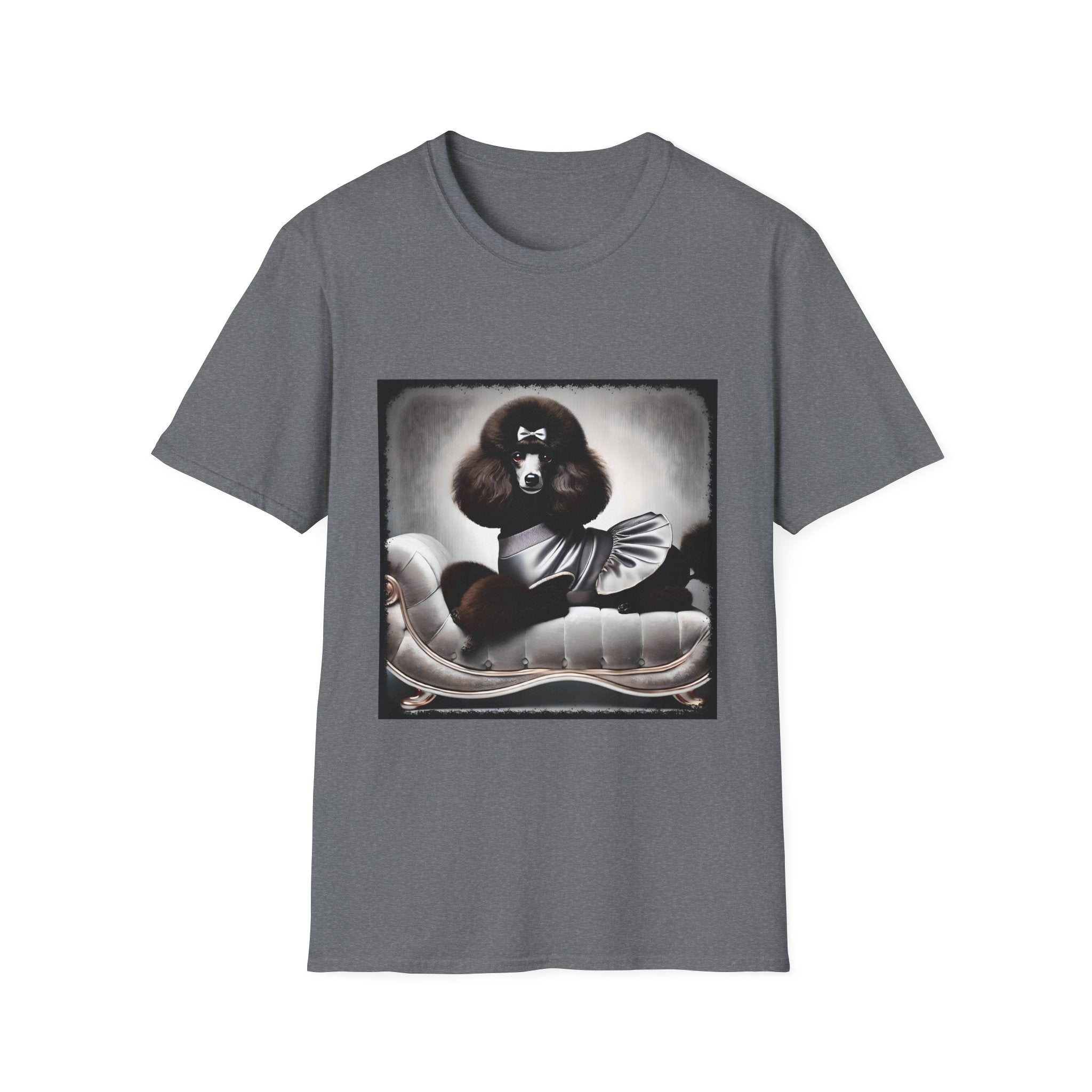 Poodle Silver Seductress | Unisex Dog T-Shirt