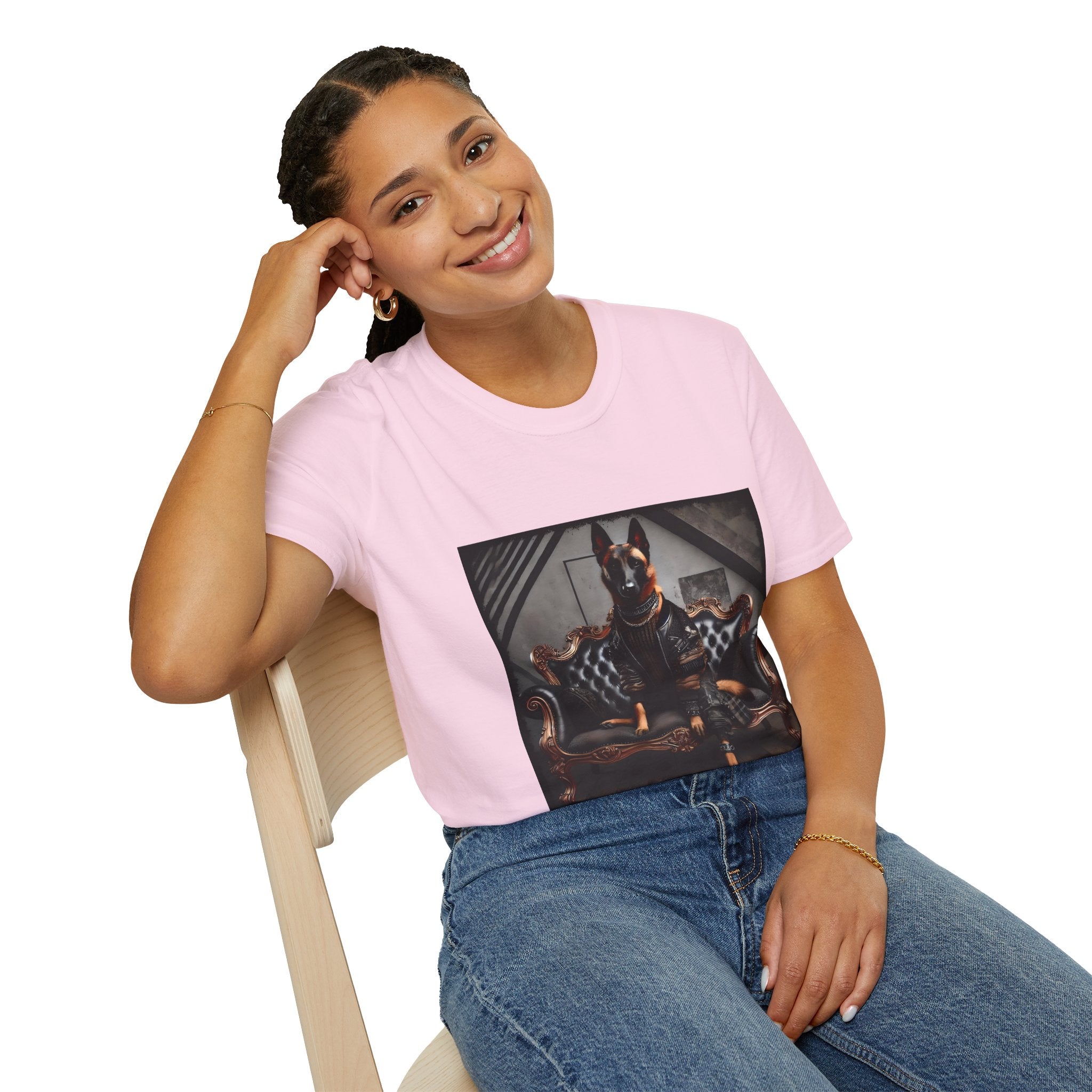 Belgian Malinois Bold Rebel | Unisex Dog T-Shirt