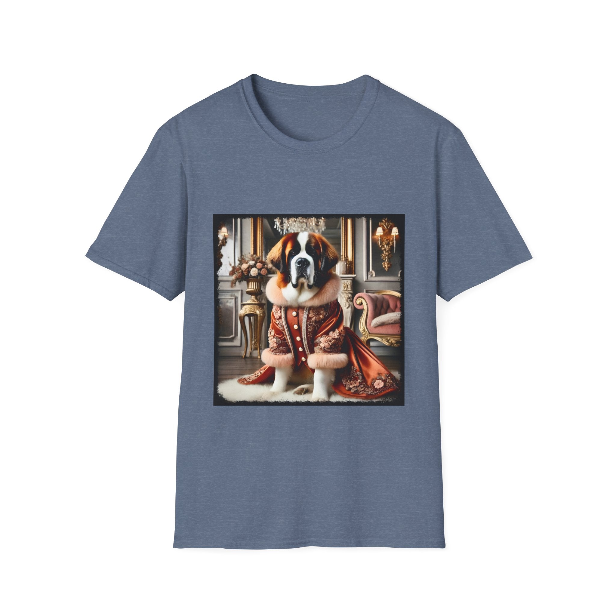 Saint Bernard Bougie Babe | Unisex Dog T-Shirt