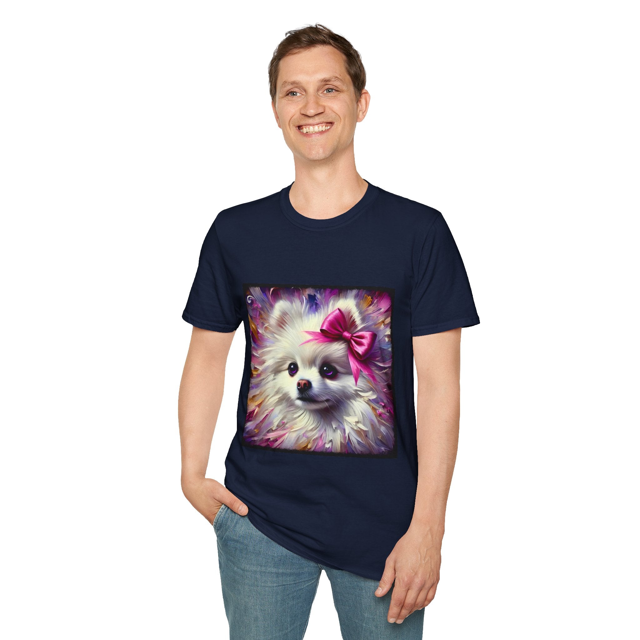 Pomeranian Beautiful Classic  | Unisex Dog T-Shirt