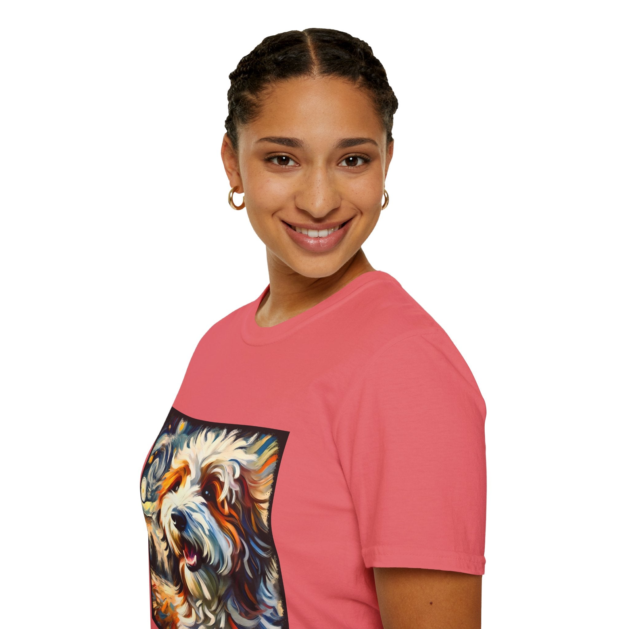 Bernedoodle Vivid Swirl | Unisex Dog T-Shirt