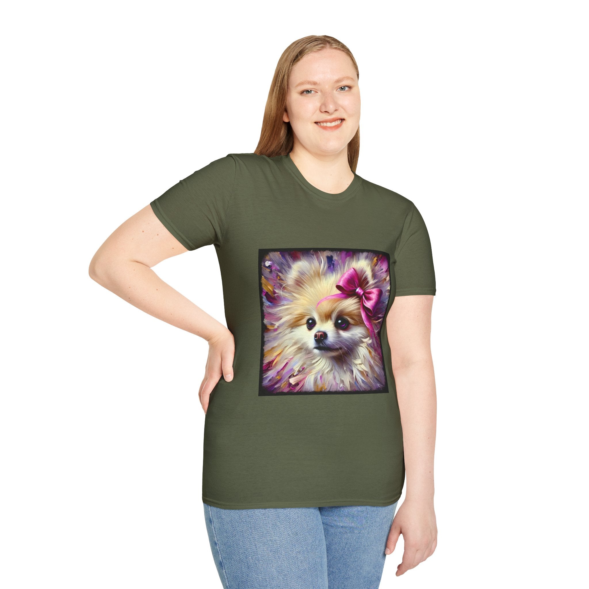 Pomeranian Exquisite Classic | Unisex Dog T-Shirt