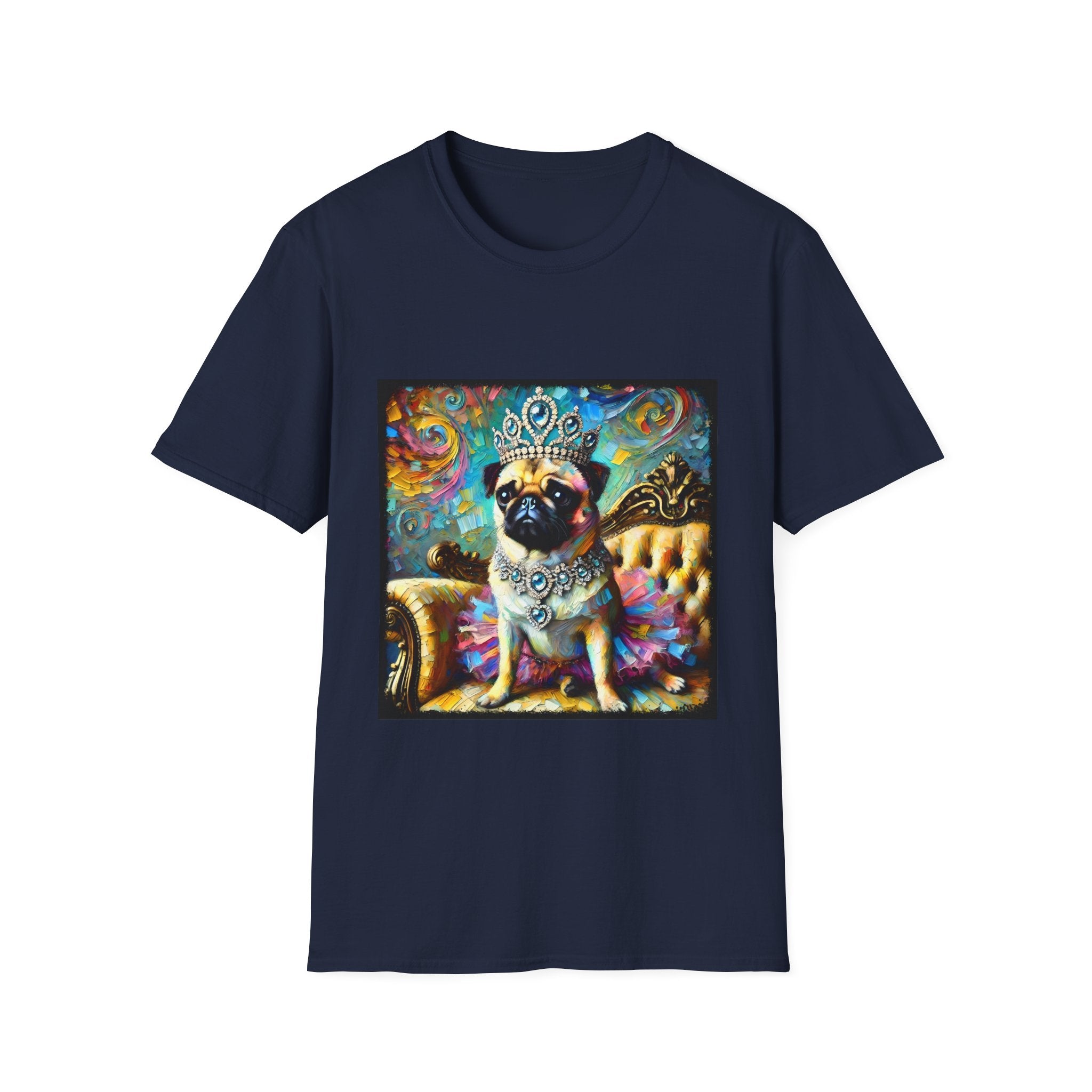 Pug Princess Classic | Unisex Dog T-Shirt