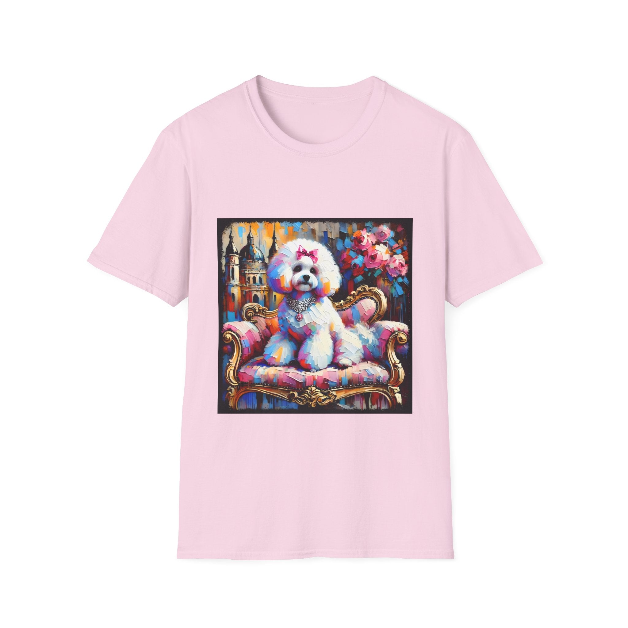 Bichon Frise diamond Princess Classic | Unisex Dog T-Shirt