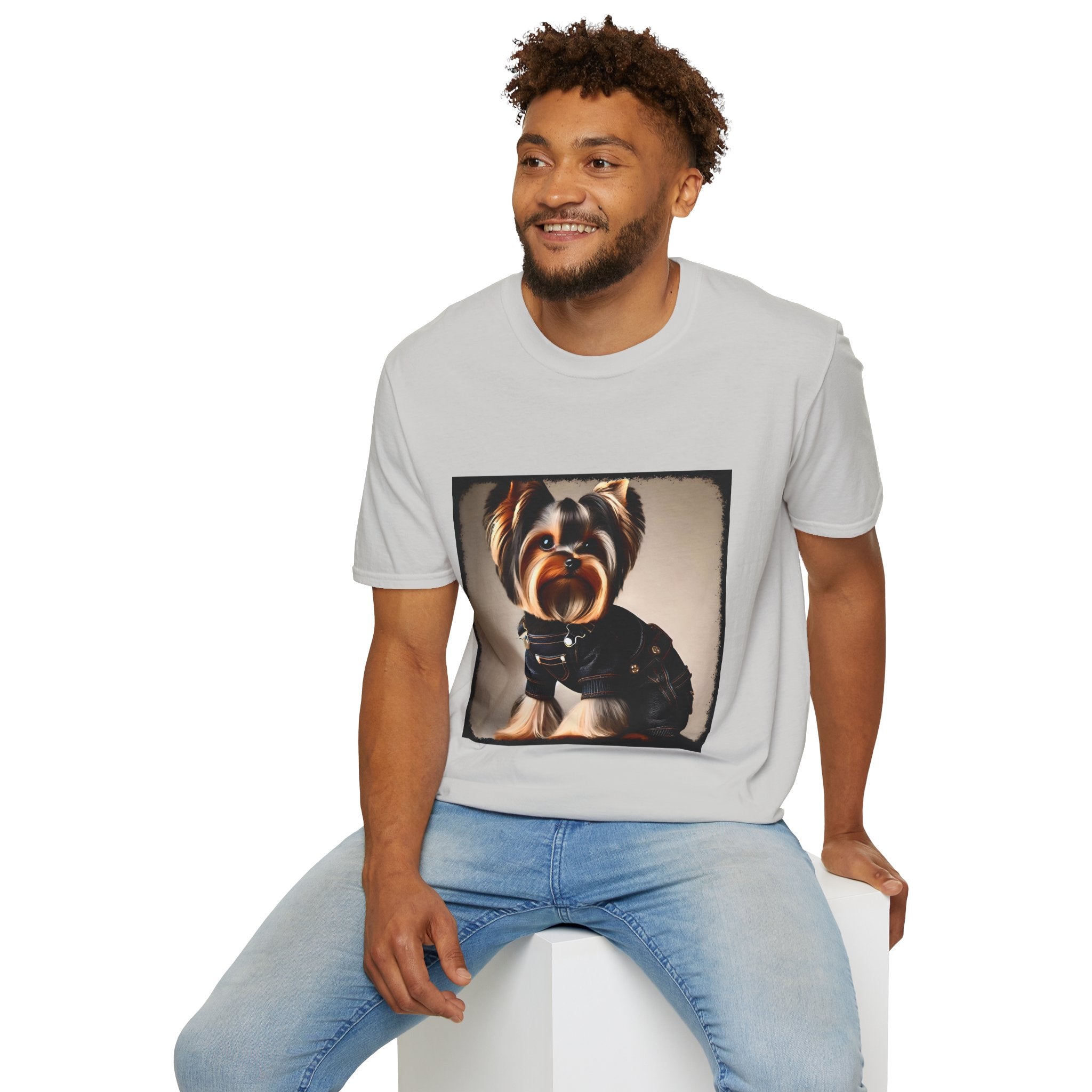Yorkshire Terrier Denim Doll | Unisex Dog T-Shirt
