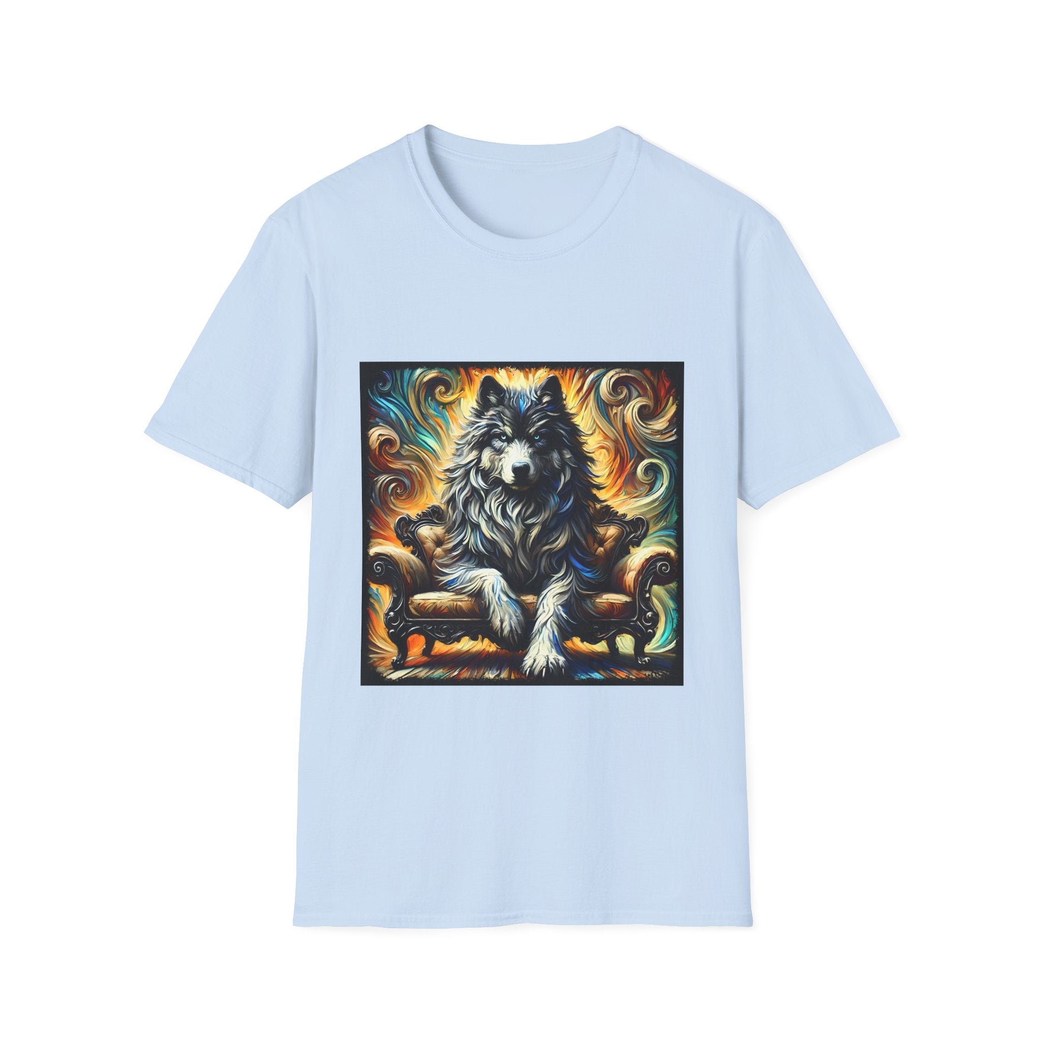 Dire Wolf Sun Swirl | Unisex Dog T-Shirt