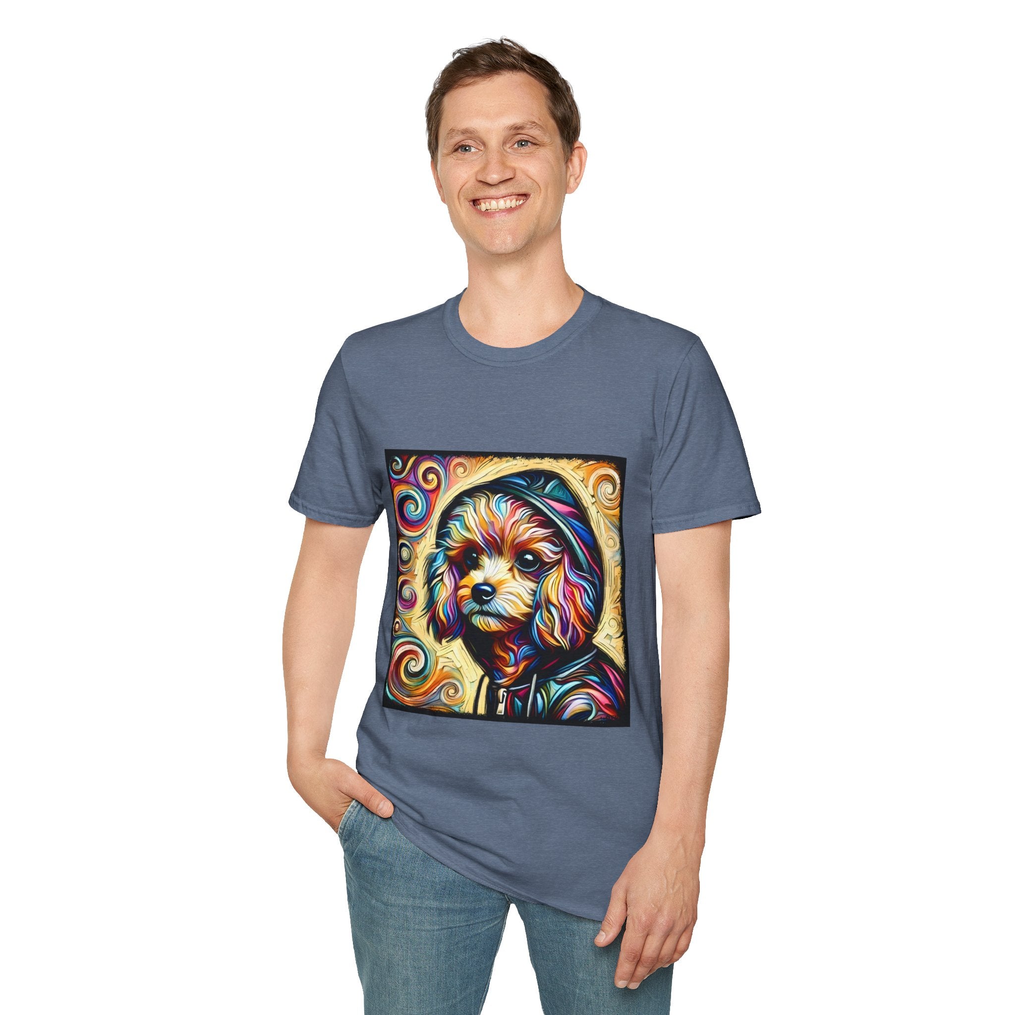 Poodle Chill Swirl | Unisex Dog T-Shirt