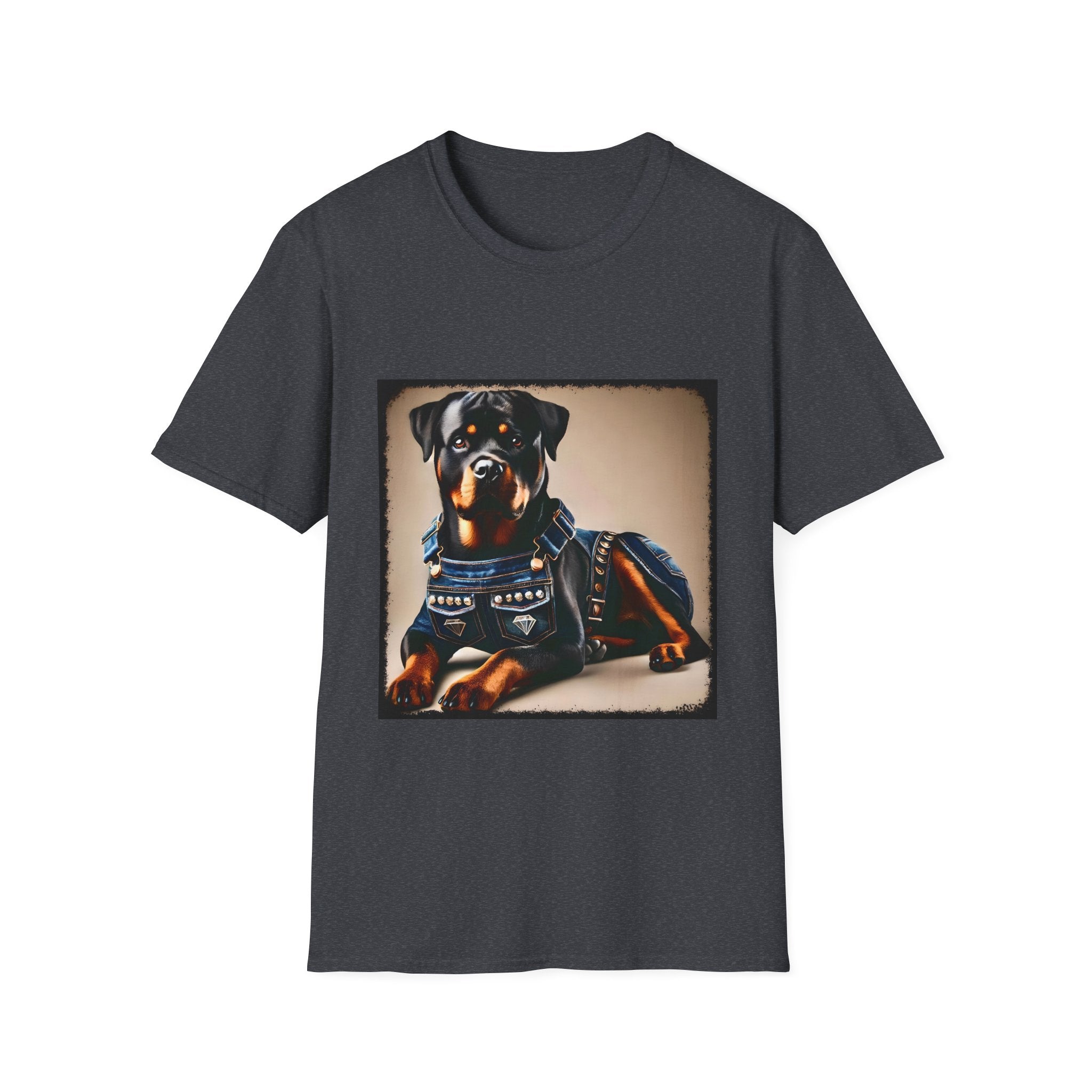 Rottweiler Denim Doll | Unisex Dog T-Shirt