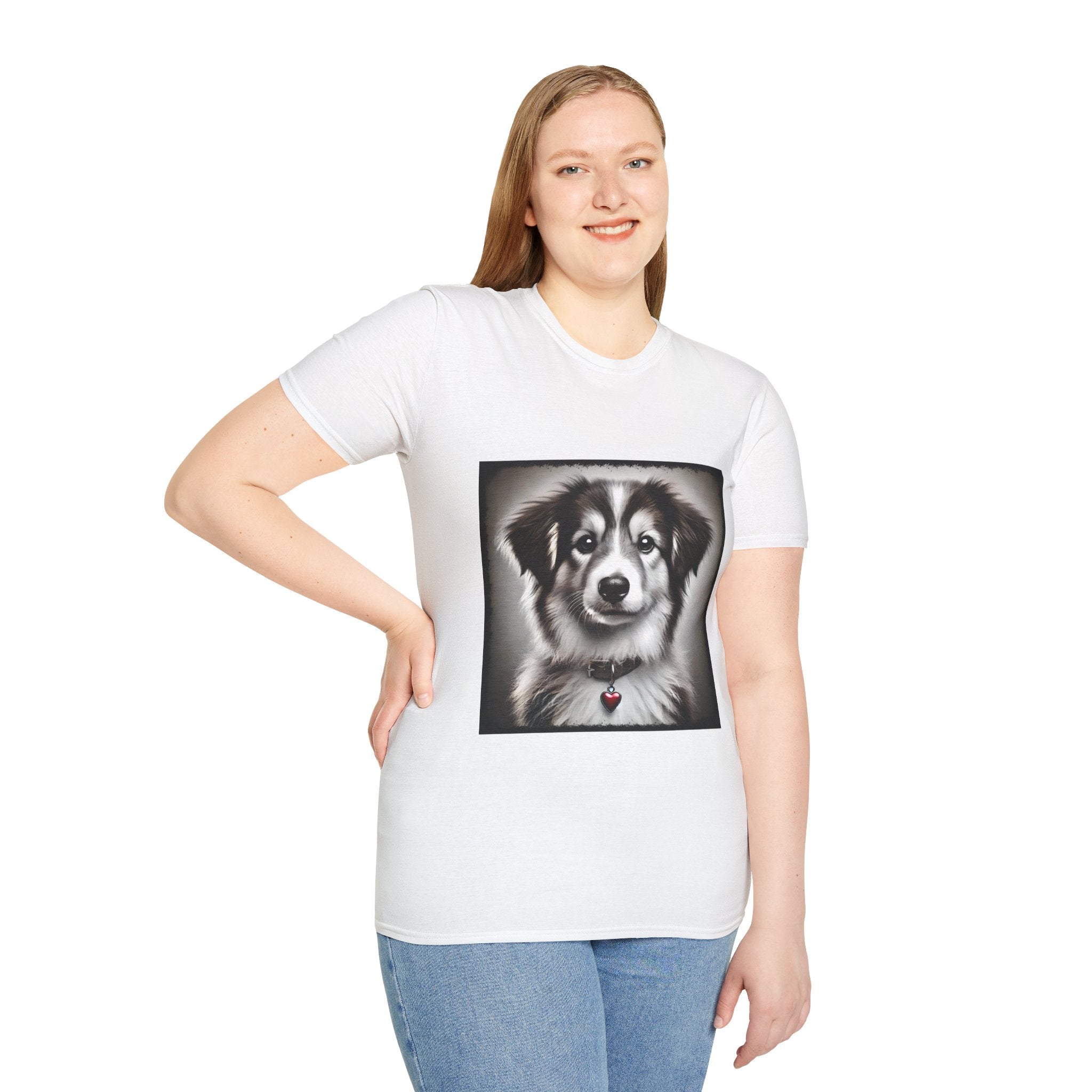Miniature American Shepherd Love Charm | Unisex Dog T-Shirt