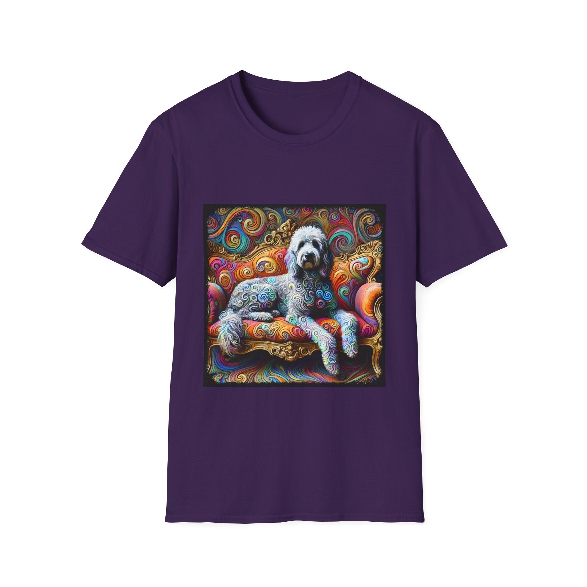 Labradoodle Vivid Swirl | Unisex Dog T-Shirt