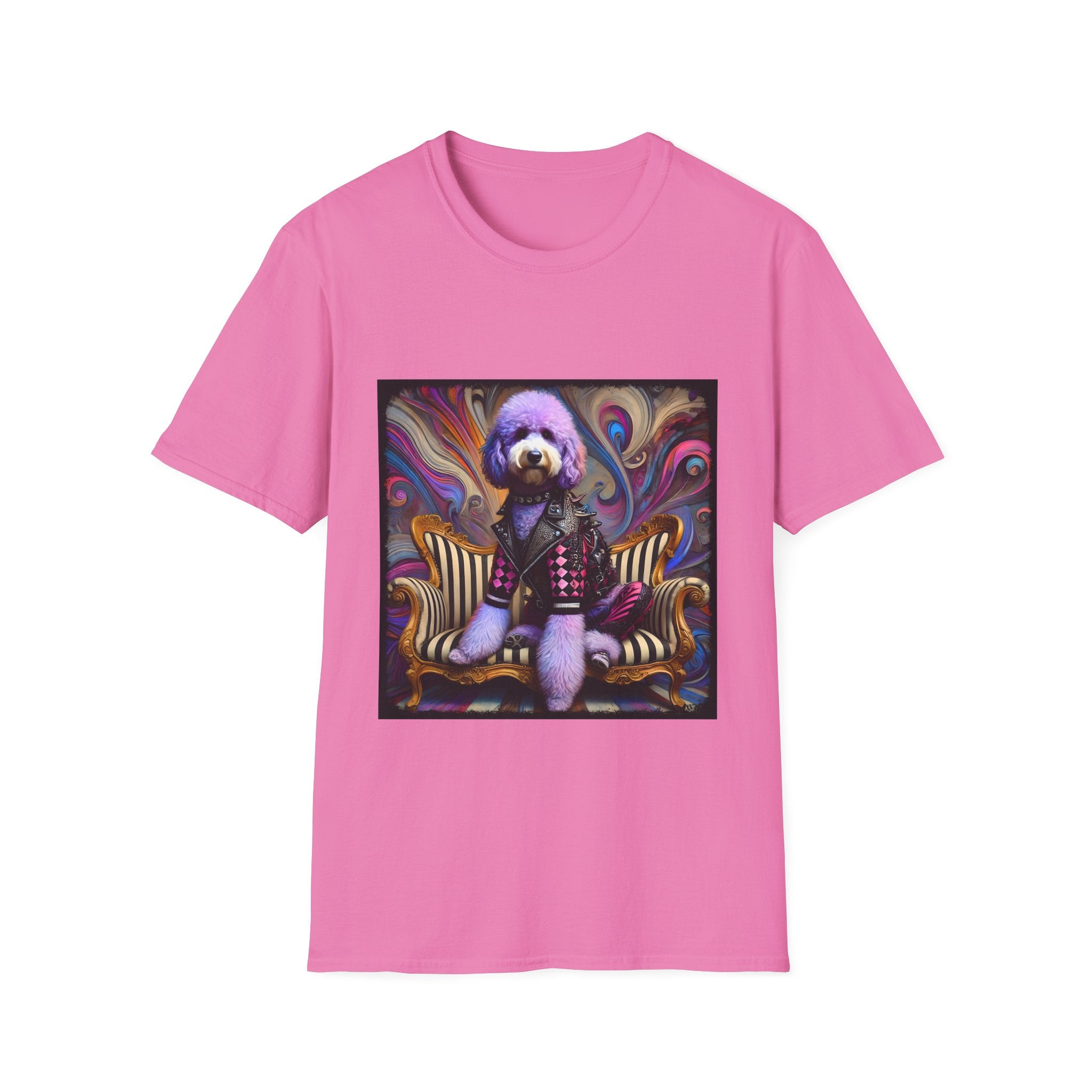 Labradoodle Lavender Rocker | Unisex Dog T-Shirt