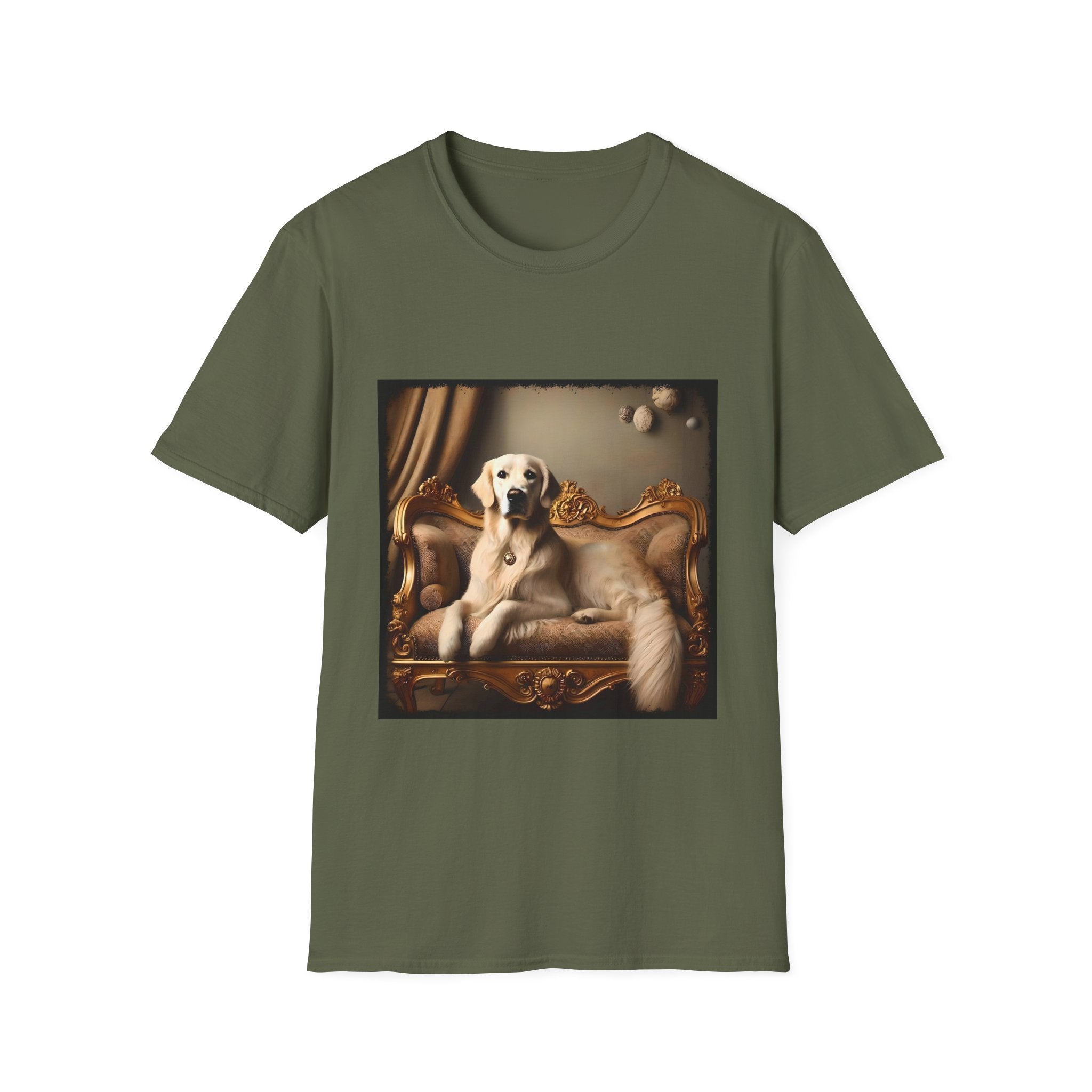 Golden Retriever Poised Royalty | Unisex Dog T-Shirt