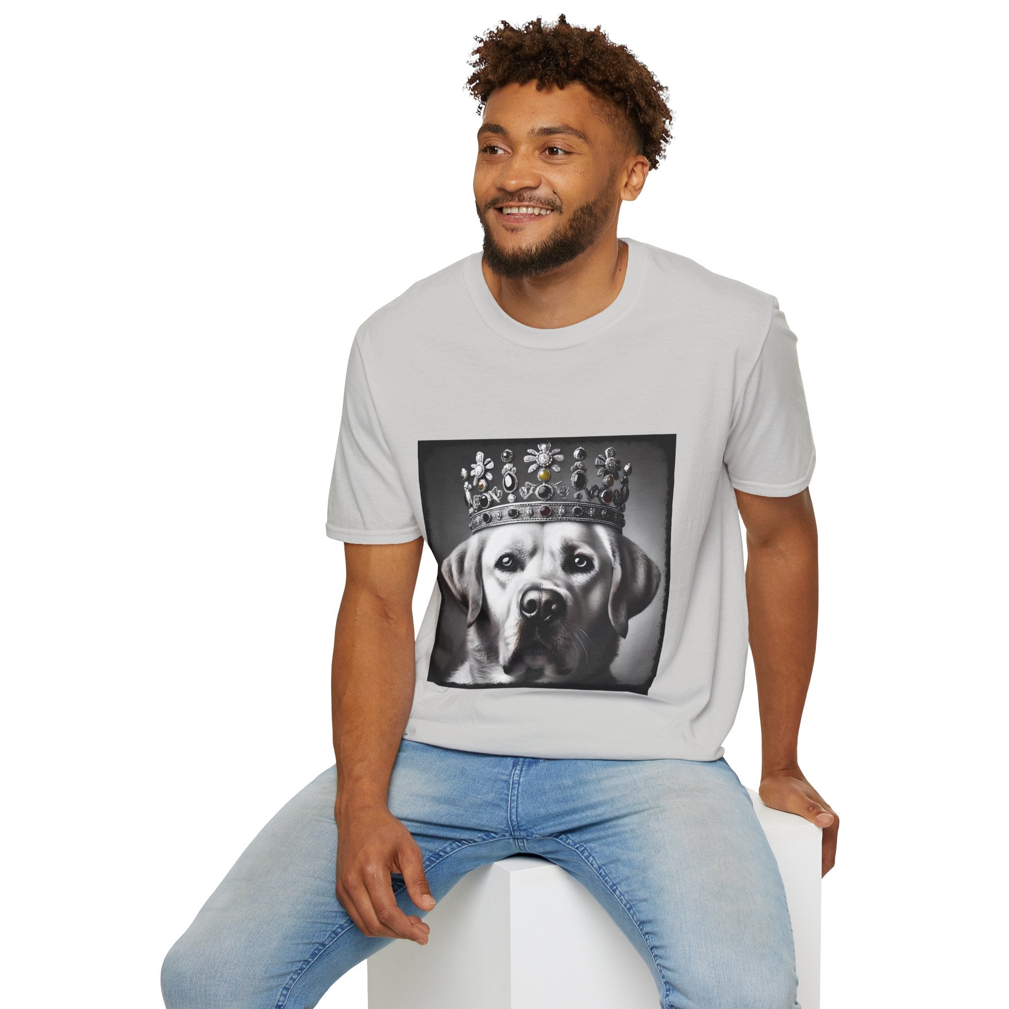 Labrador Retriever King Icon | Unisex Dog T-Shirt