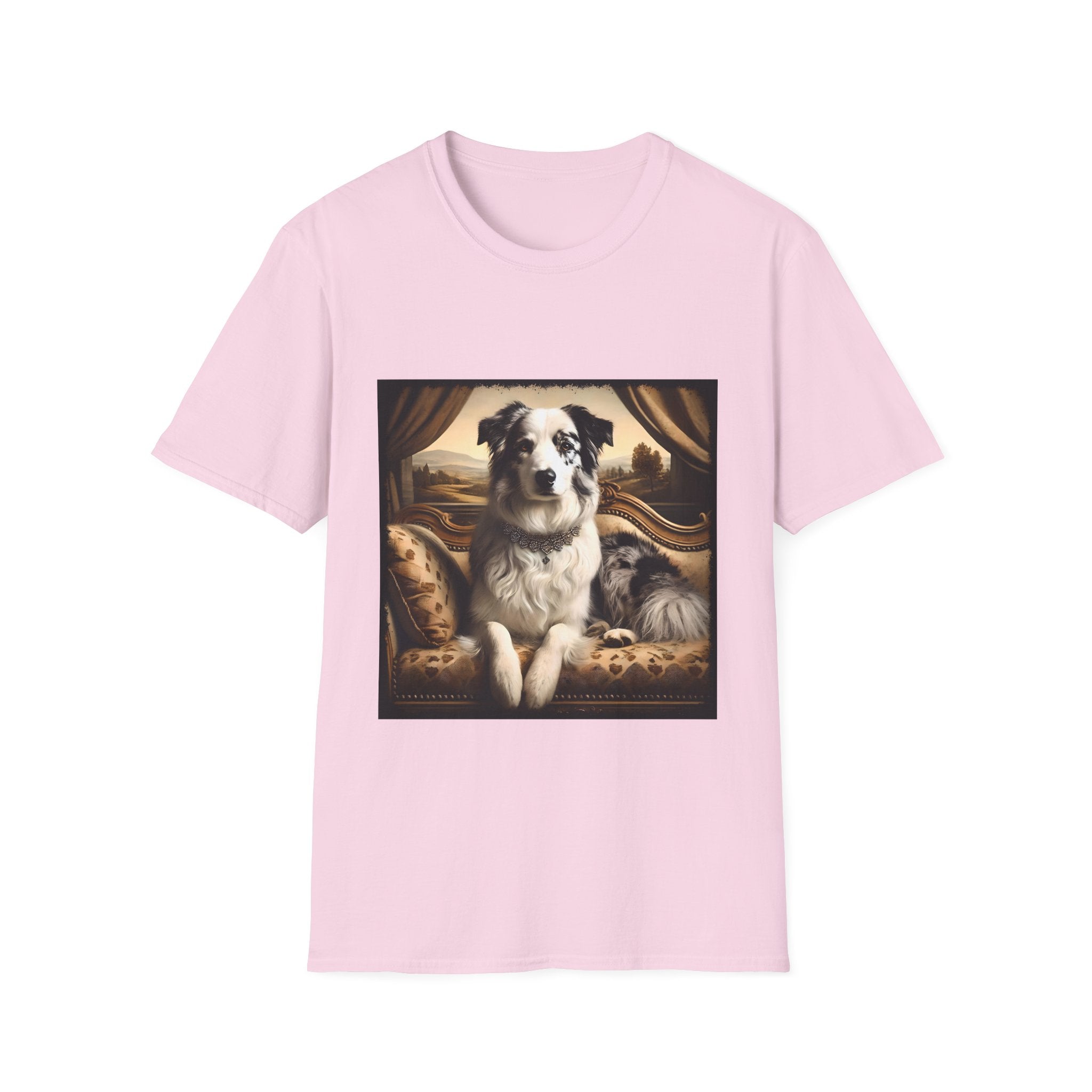 Border Collie Diamond Diva  | Unisex Dog T-Shirt
