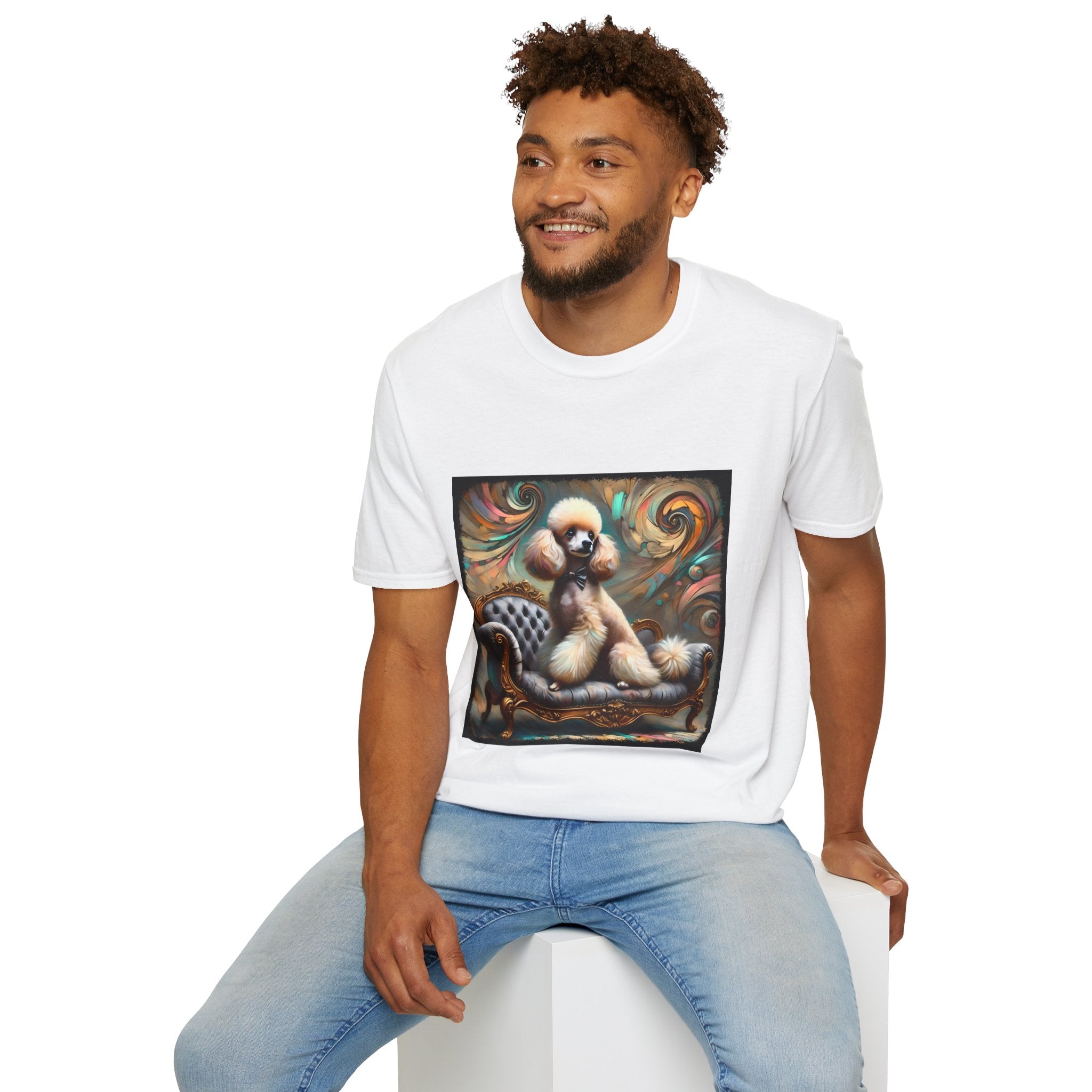 Poodle Ethereal Swirl| Unisex Dog T-Shirt