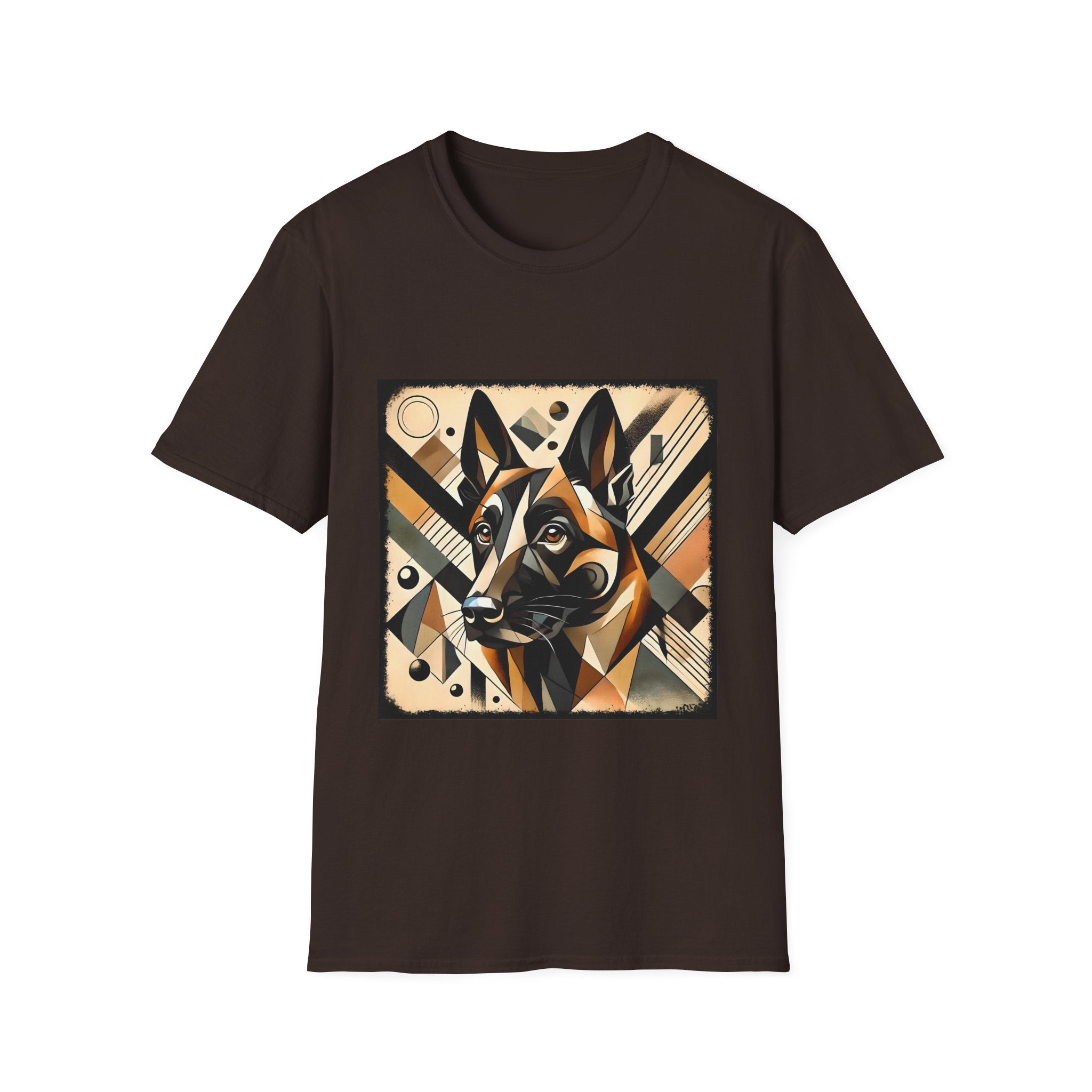 Belgian Malinois Bold Geometric | Unisex Dog T-Shirt