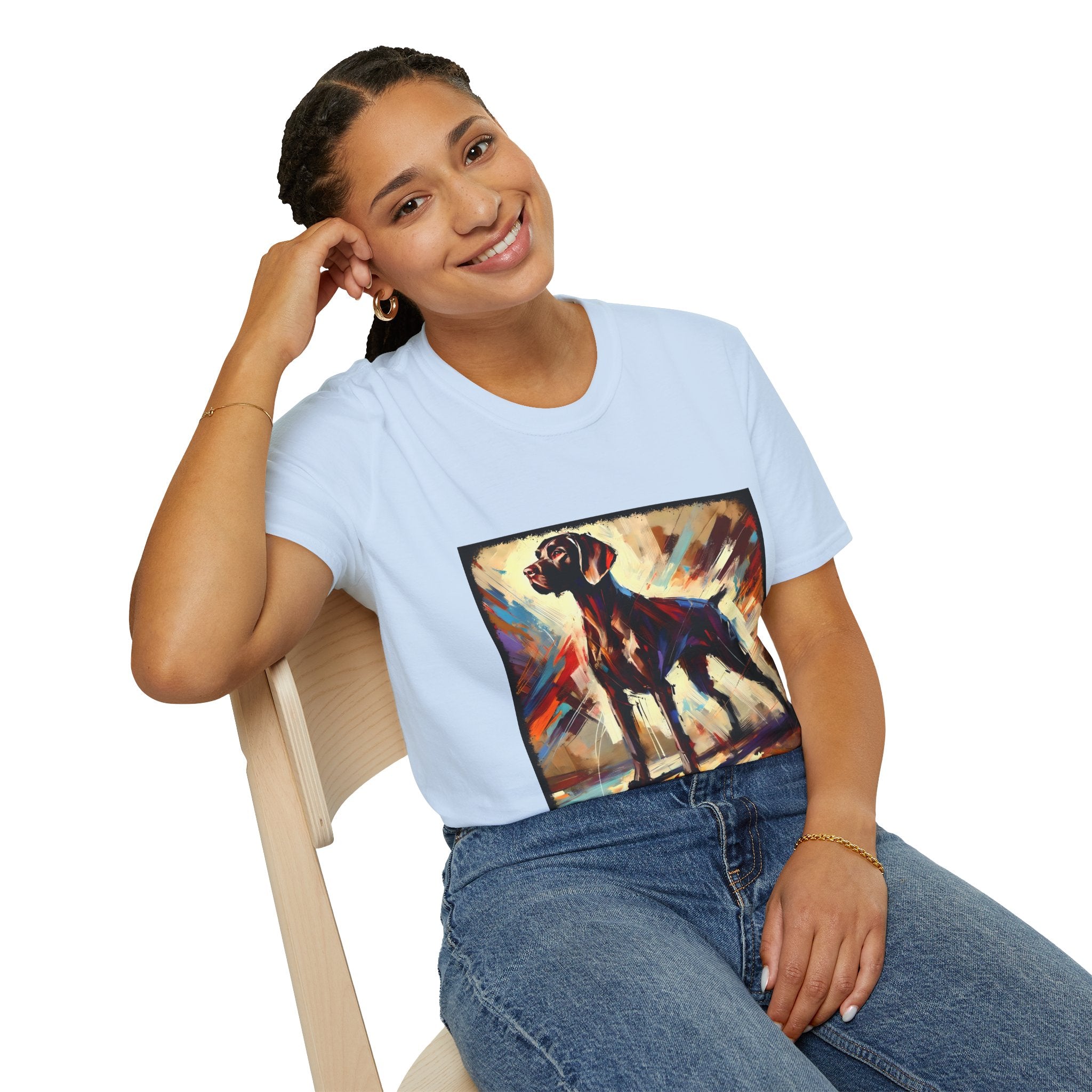 German Shorthaired Pointer Warm Classic | Unisex Dog T-Shirt