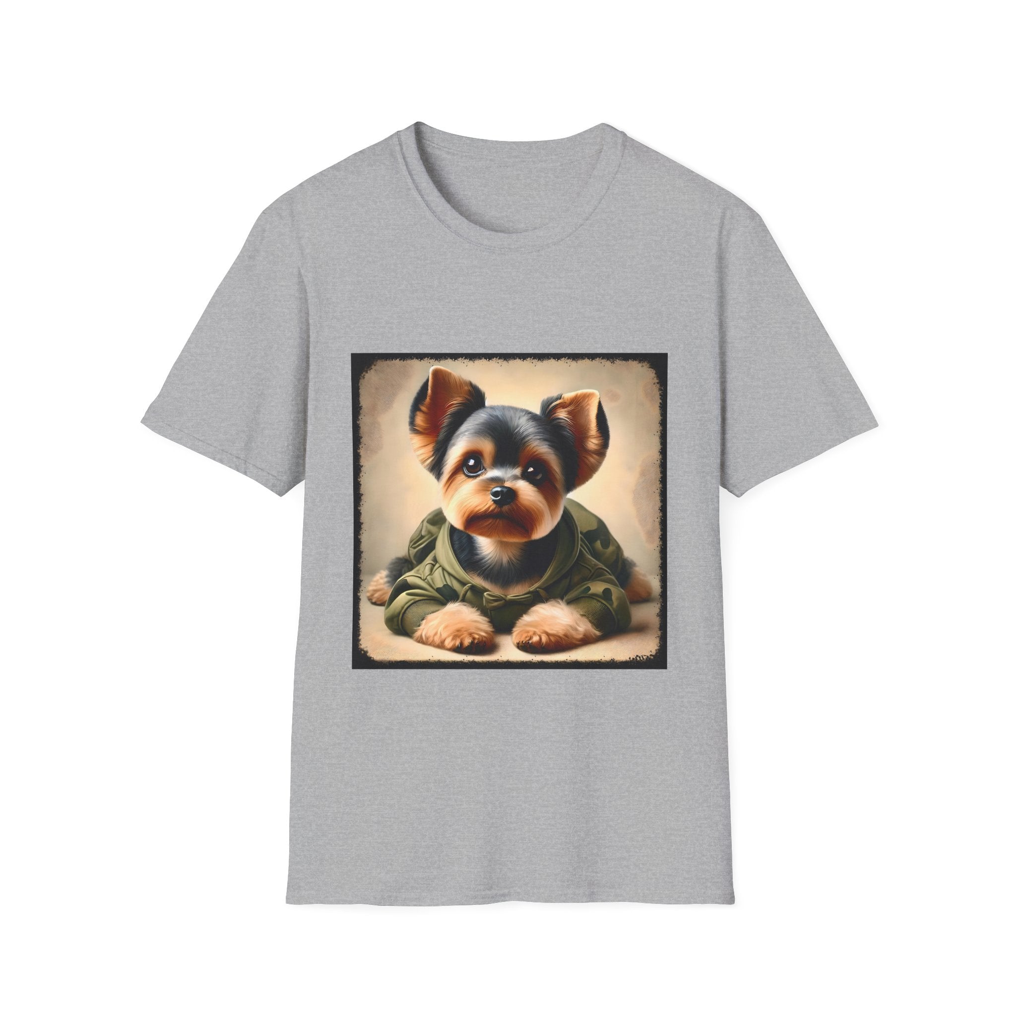 Yorkshire Terrier Combat Cutie | Unisex Dog T-Shirt