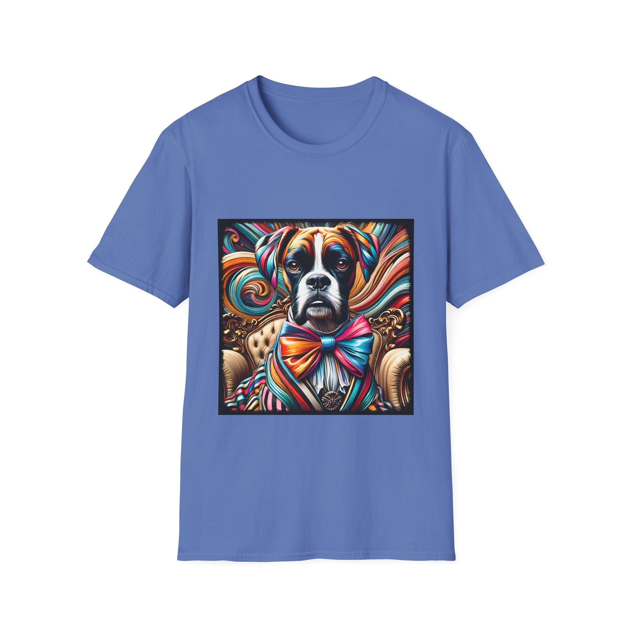Boxer Bold Rocker | Unisex Dog T-Shirt