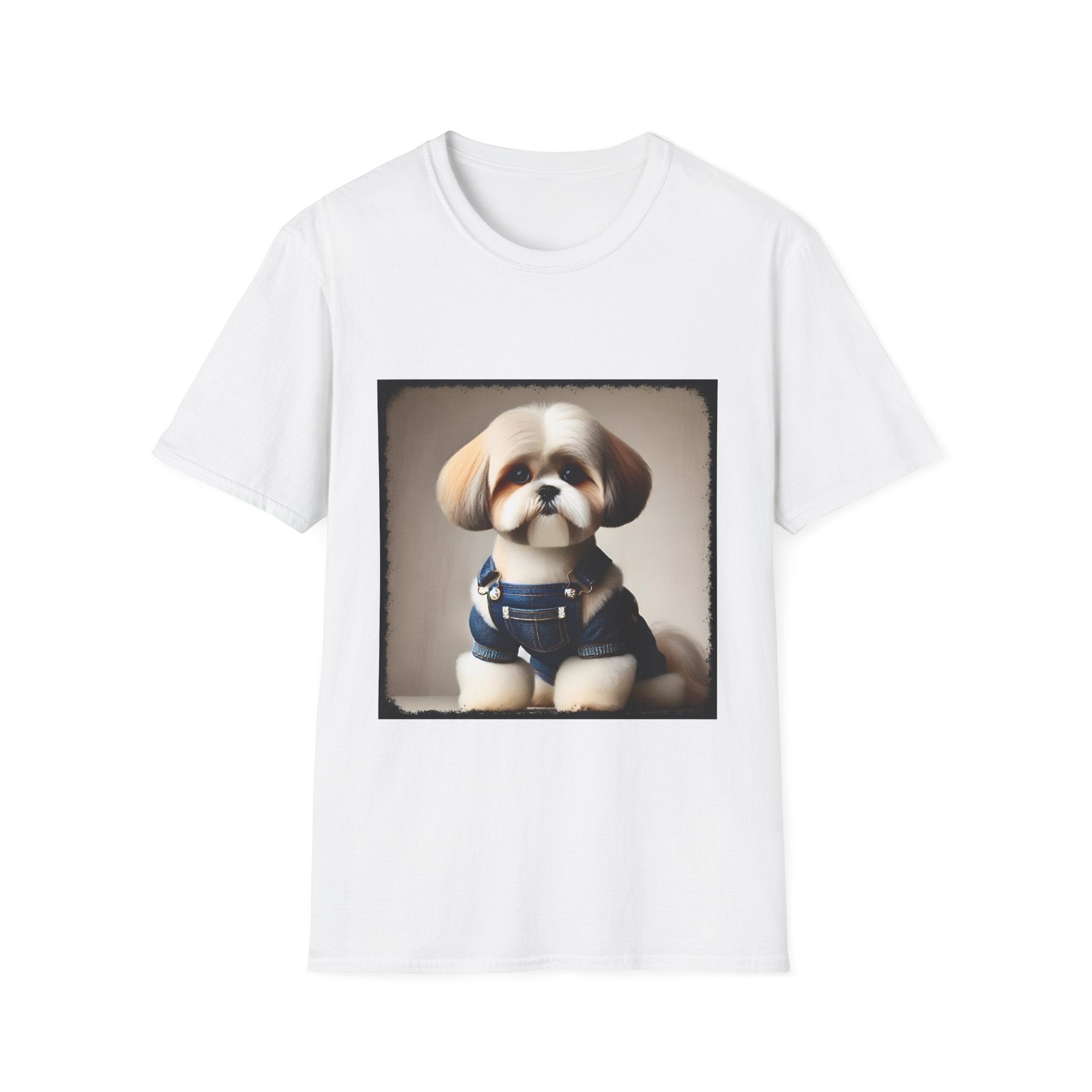 Shih Tzu Denim Doll | Unisex Dog T-Shirt