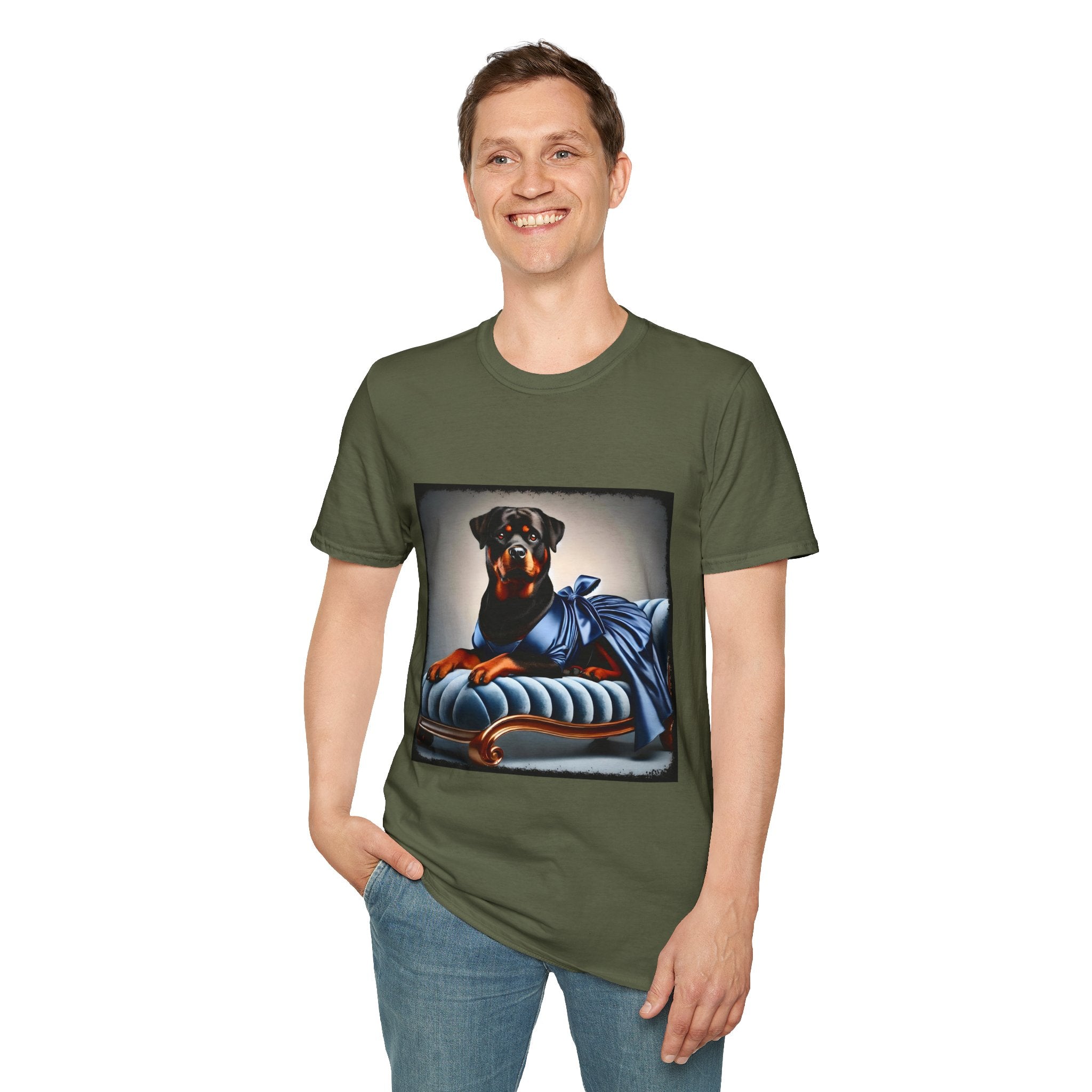 Rottweiler Blue Belle | Unisex Dog T-Shirt