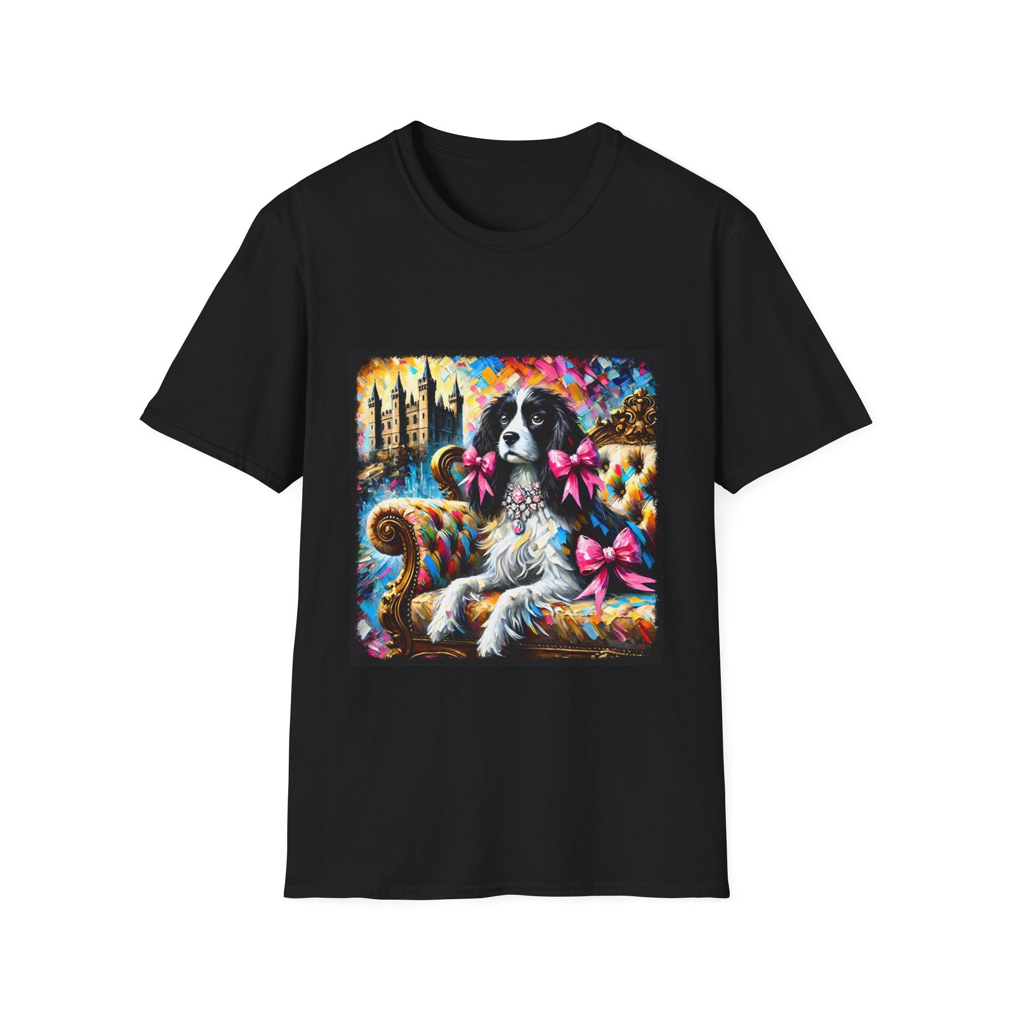 English Springer Spaniel Diamond Princess Classic | Unisex Dog T-Shirt