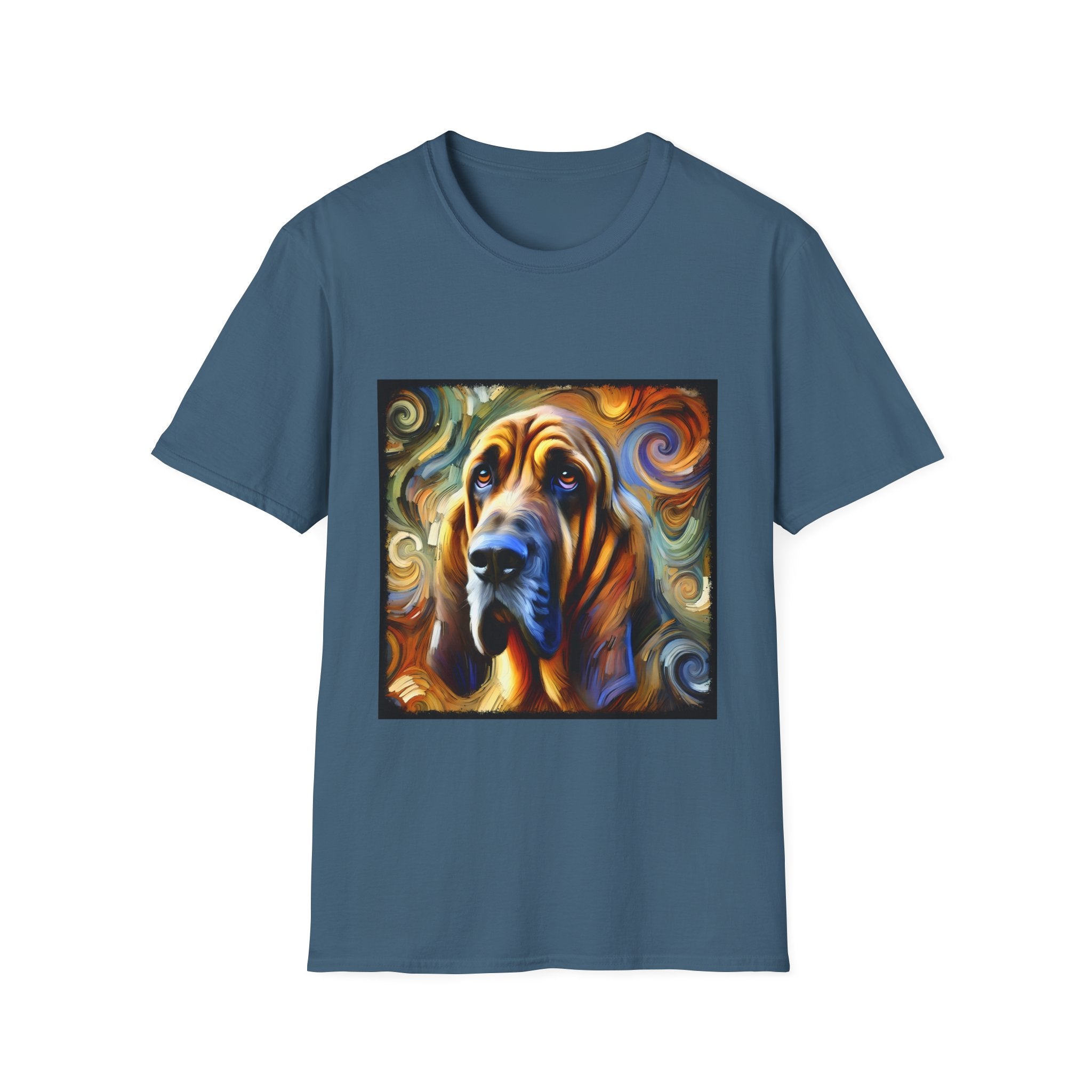 Bloodhound Warm Swirl | Unisex Dog T-Shirt