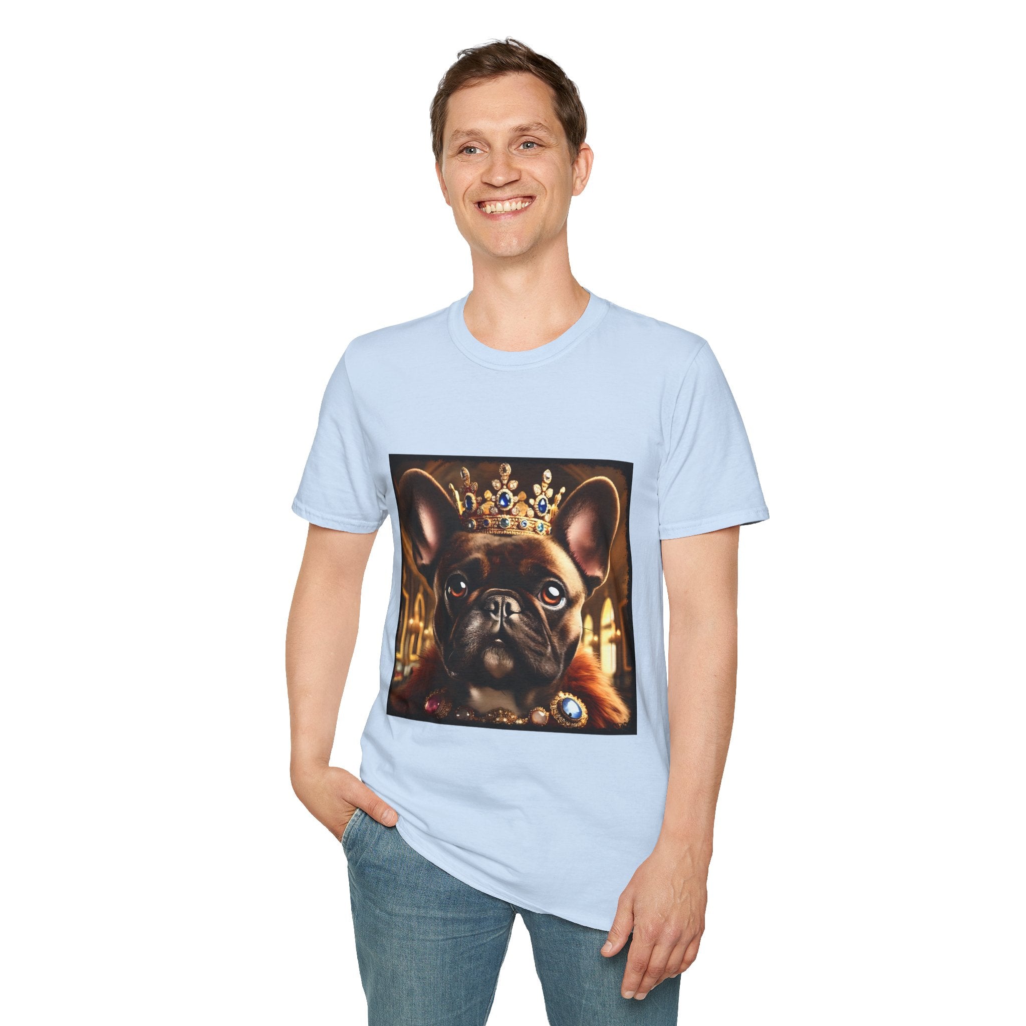 French Bulldog Majestic Muse | Unisex Dog T-Shirt