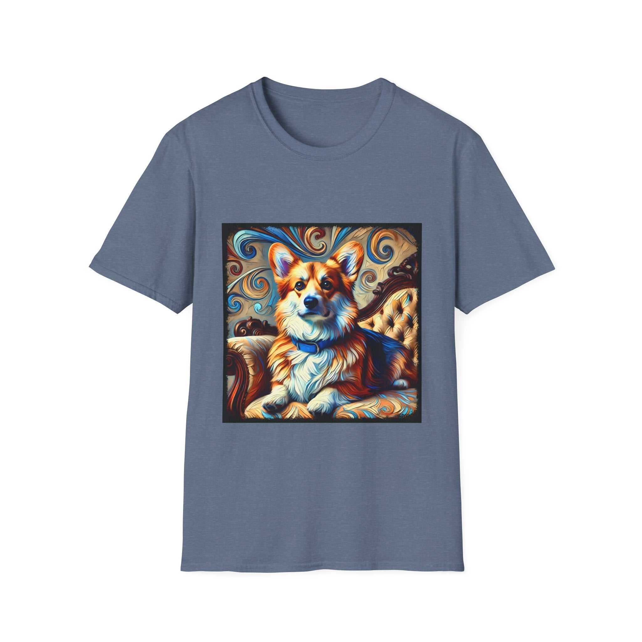 Pembroke Welsh Corgi Warm Swirl | Unisex Dog T-Shirt