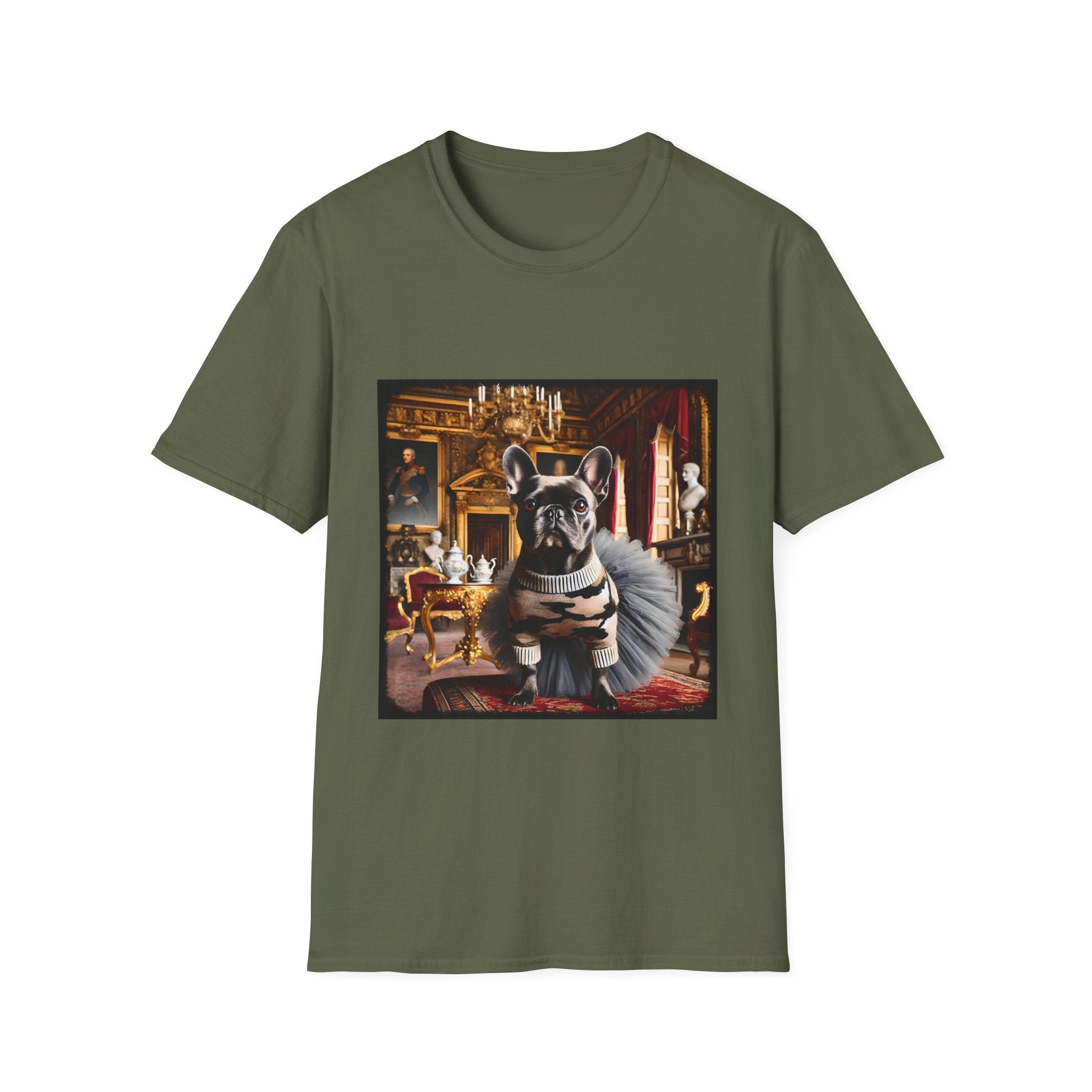 French Bulldog Vintage Vogue | Unisex Dog T-Shirt