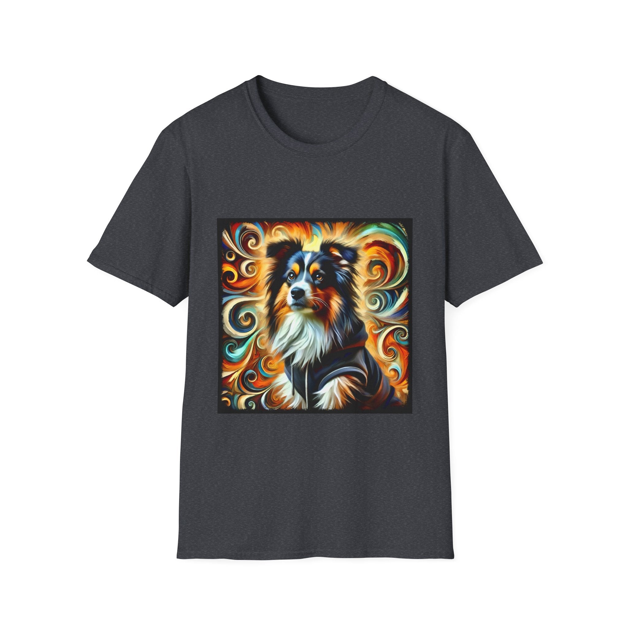 Miniature American Shepherd breed art tee