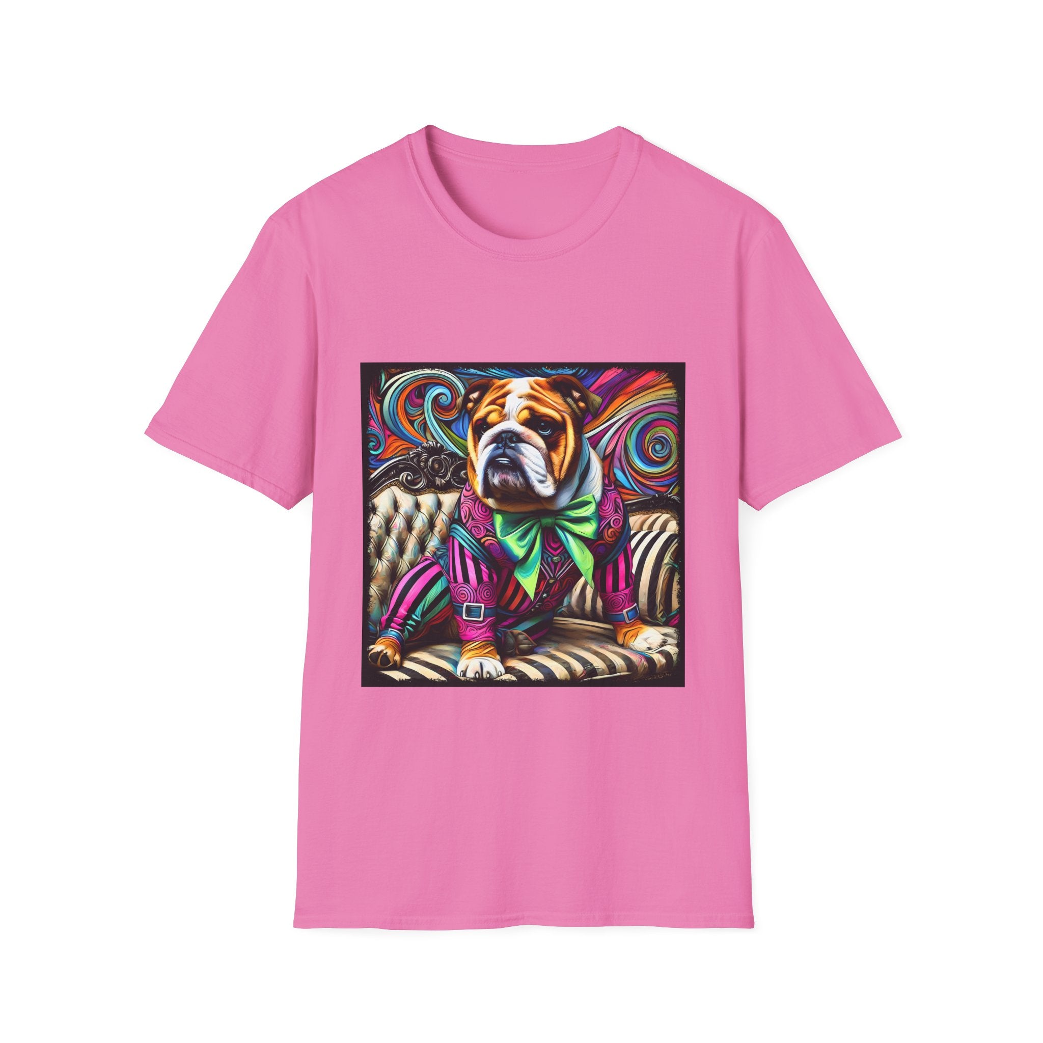 Bulldog Bold Rocker | Unisex Dog T-Shirt