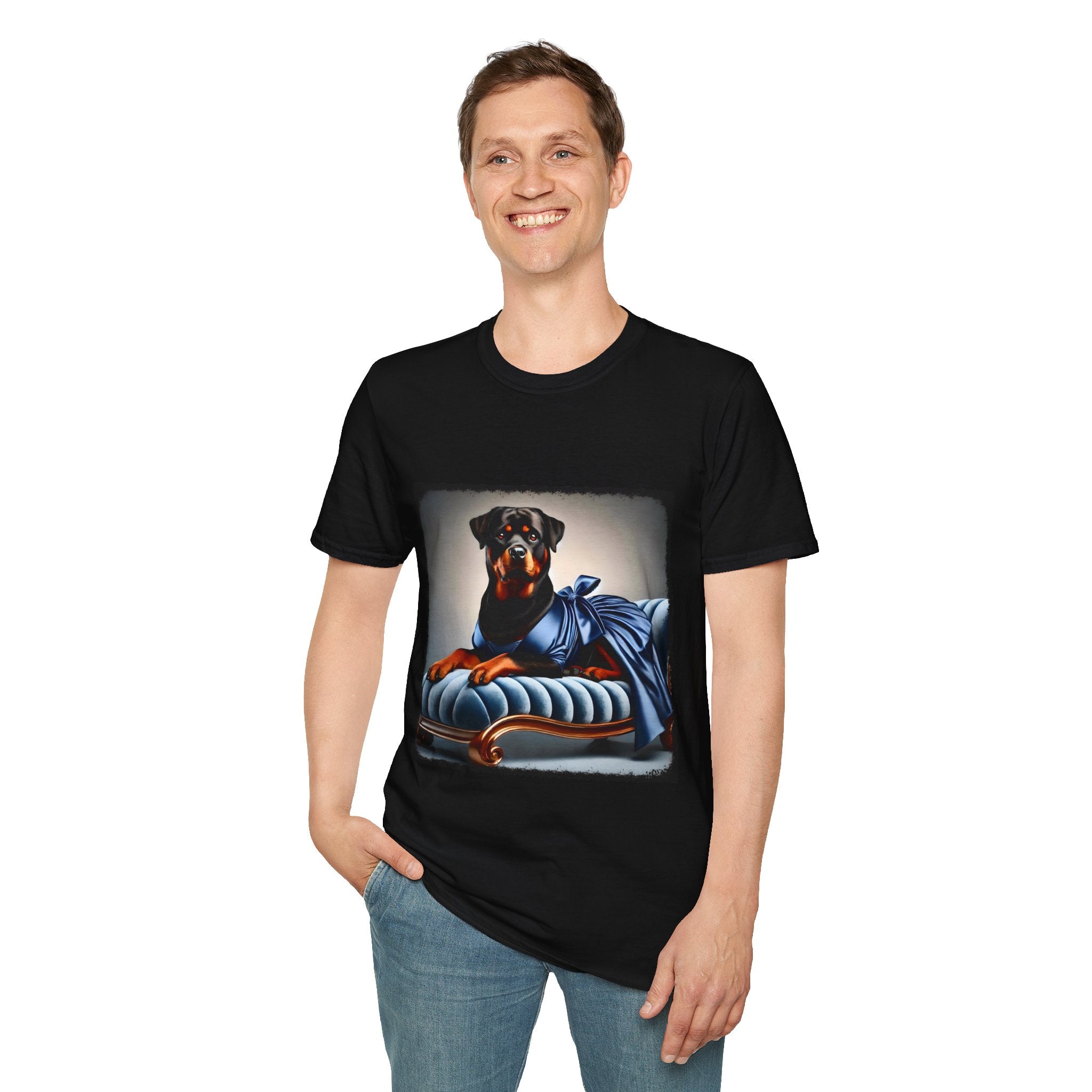 Rottweiler Blue Belle | Unisex Dog T-Shirt