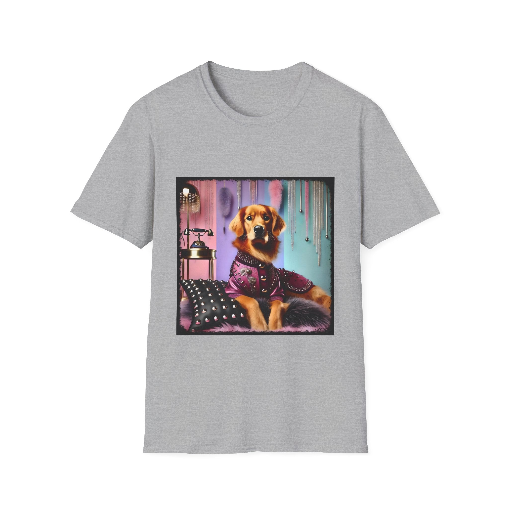 Golden Retriever GenX Icon | Unisex Dog T-Shirt