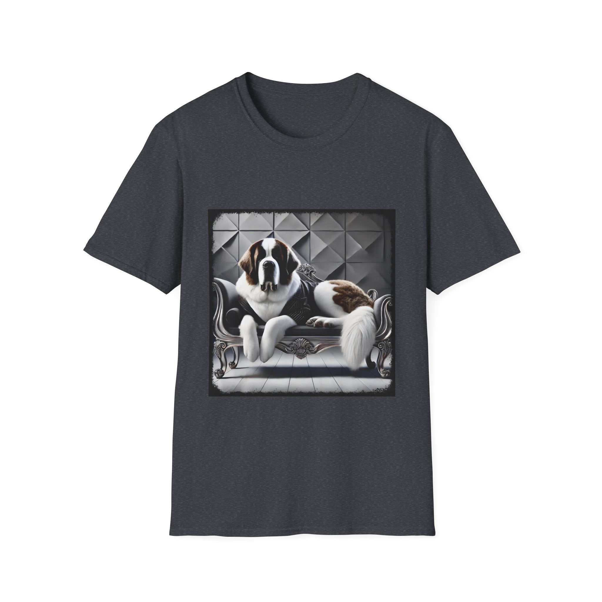 Saint Bernard Tux Luxe | Unisex Dog T-Shirt