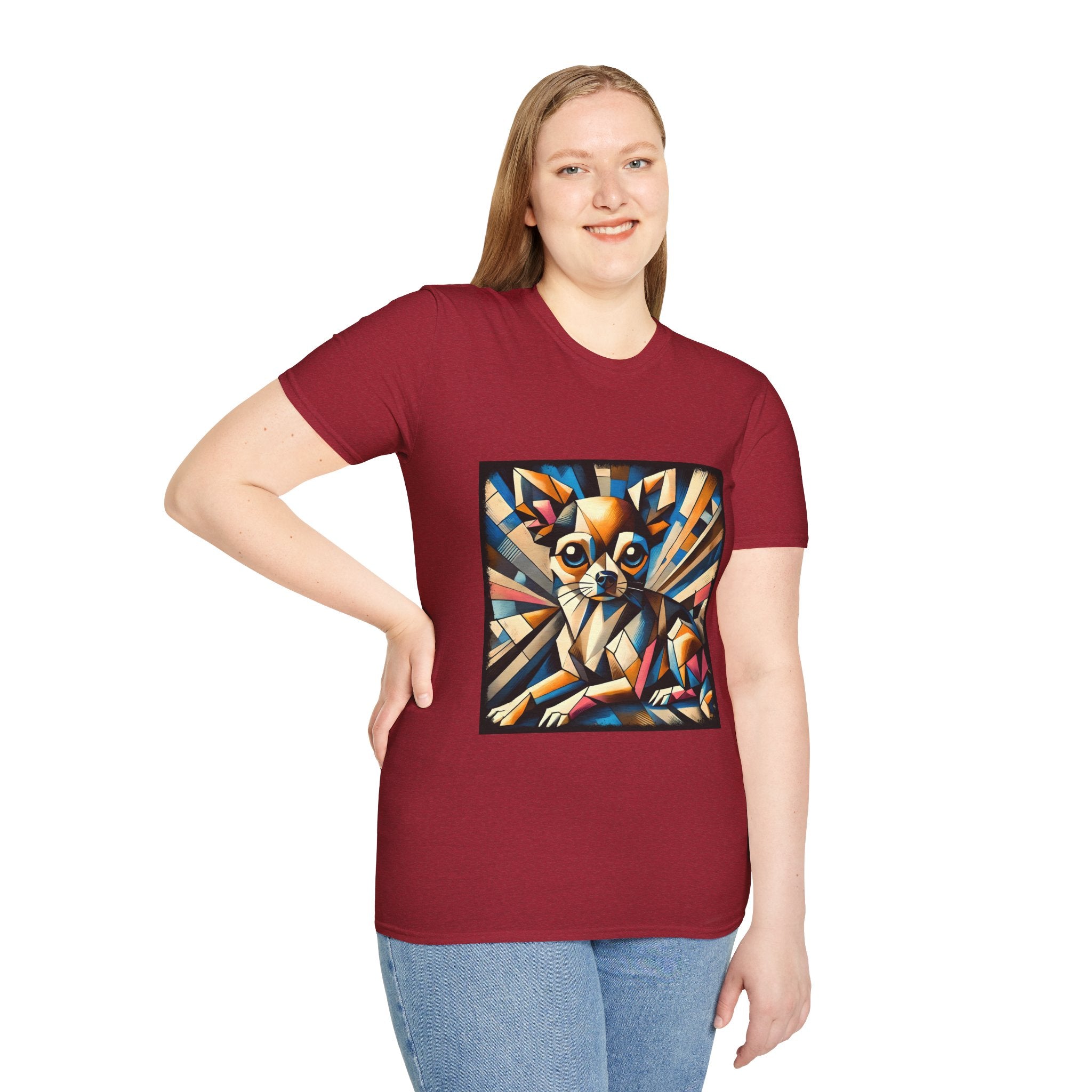 Chihuahua Warm Geometric | Unisex Dog T-Shirt