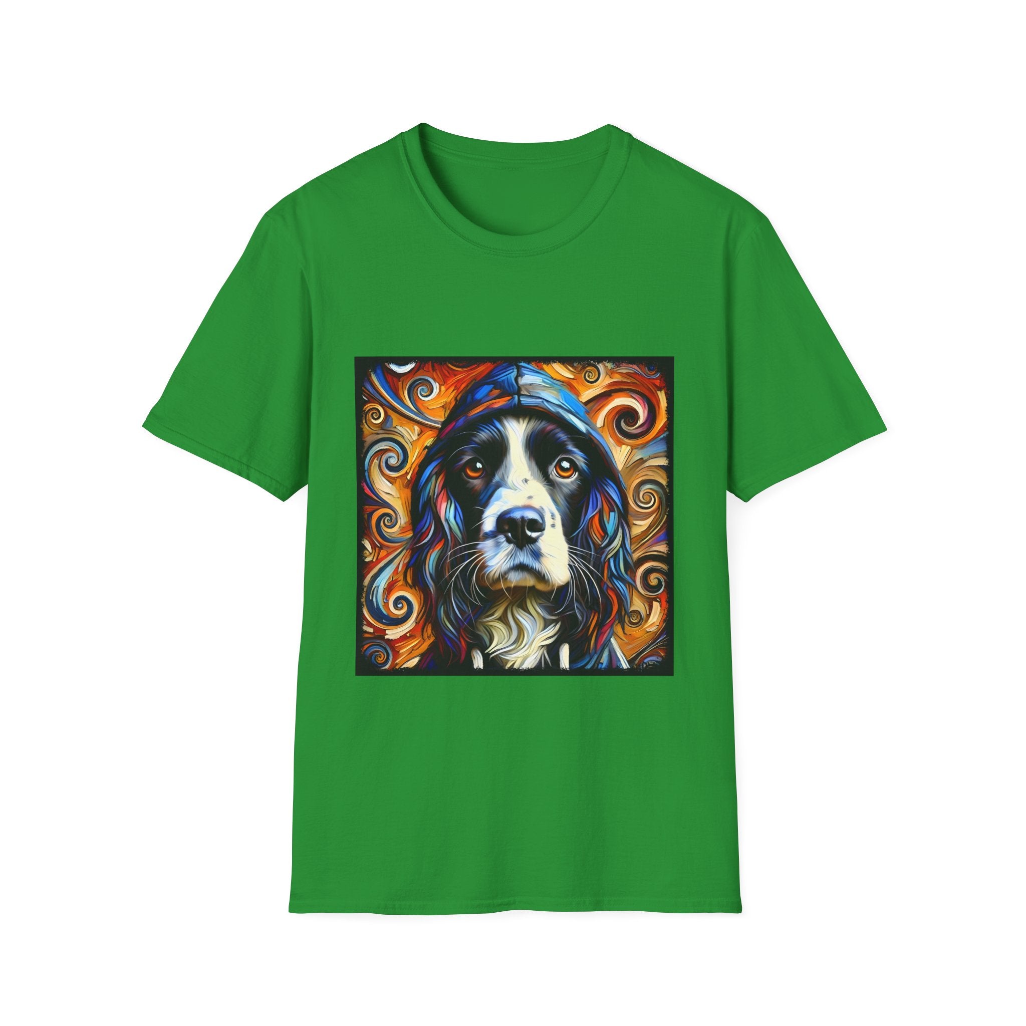 English Springer Spaniel Relaxed Swirl | Unisex Dog T-Shirt