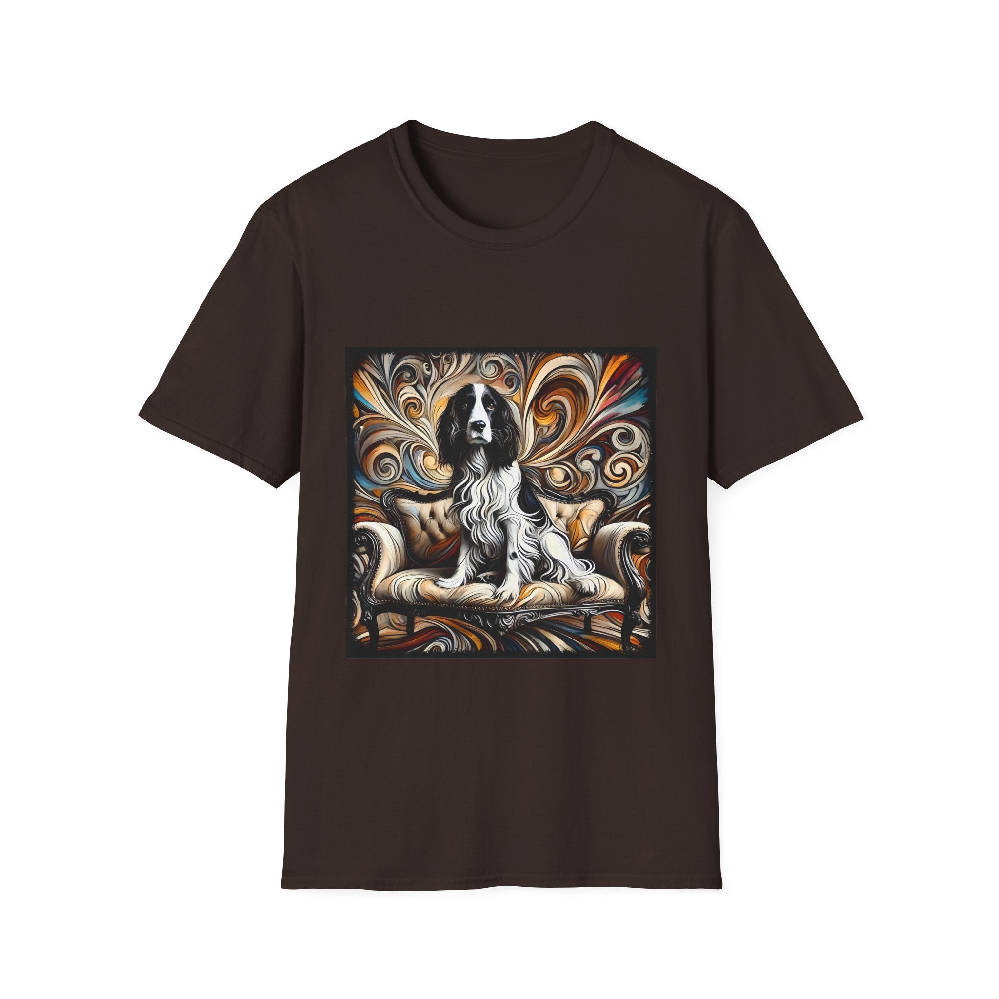 English Springer Spaniel Warm Swirl | Unisex Dog T-Shirt